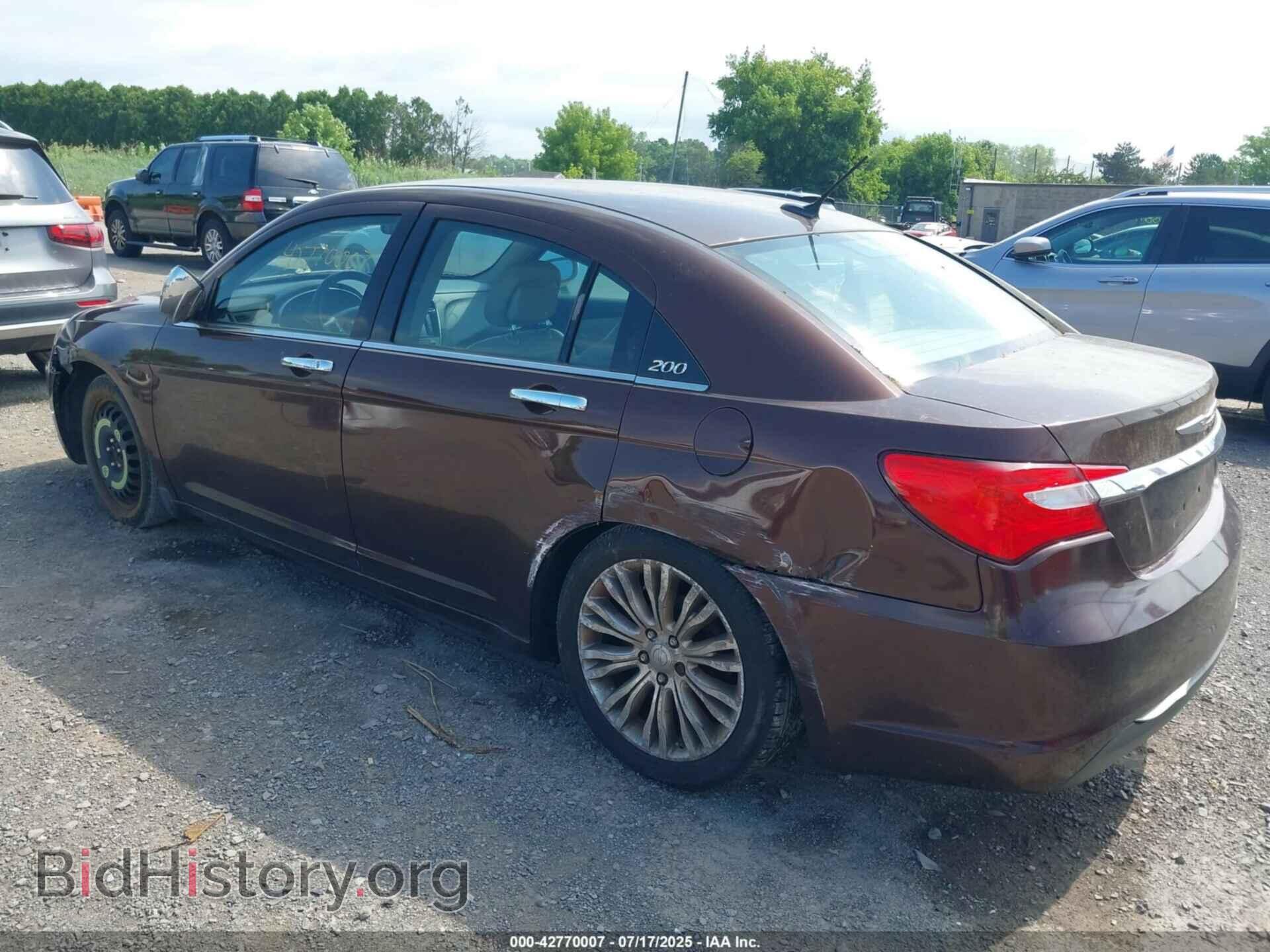 2012 CHRYSLER 200 - VIN: 1C3CCBCB6CN233776 - Фото 3