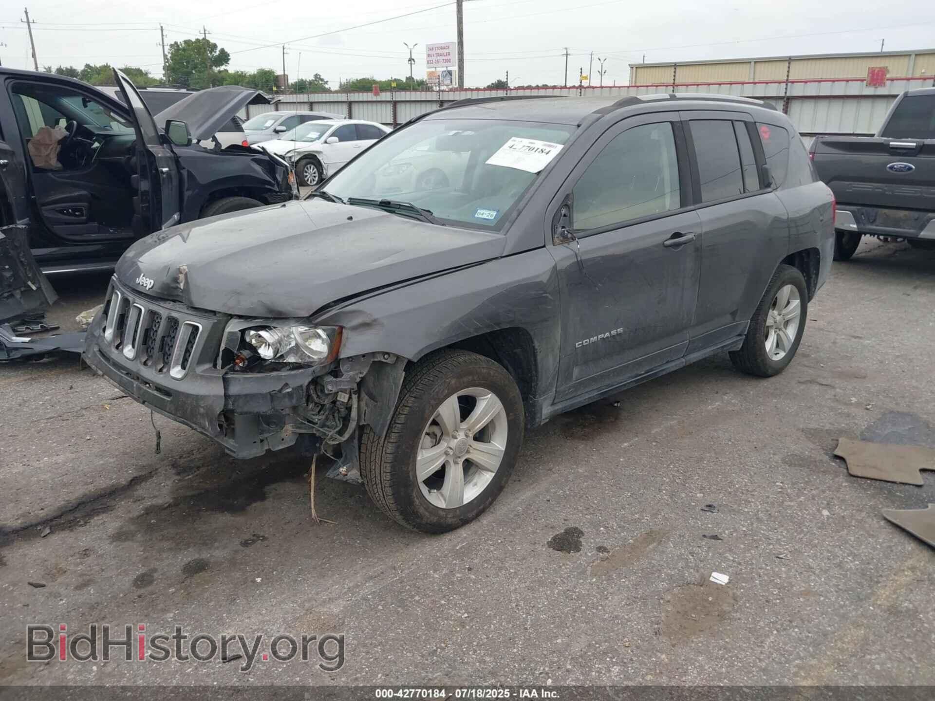 2016 JEEP COMPASS - VIN: 1C4NJDBB5GD779763 - Фото 2