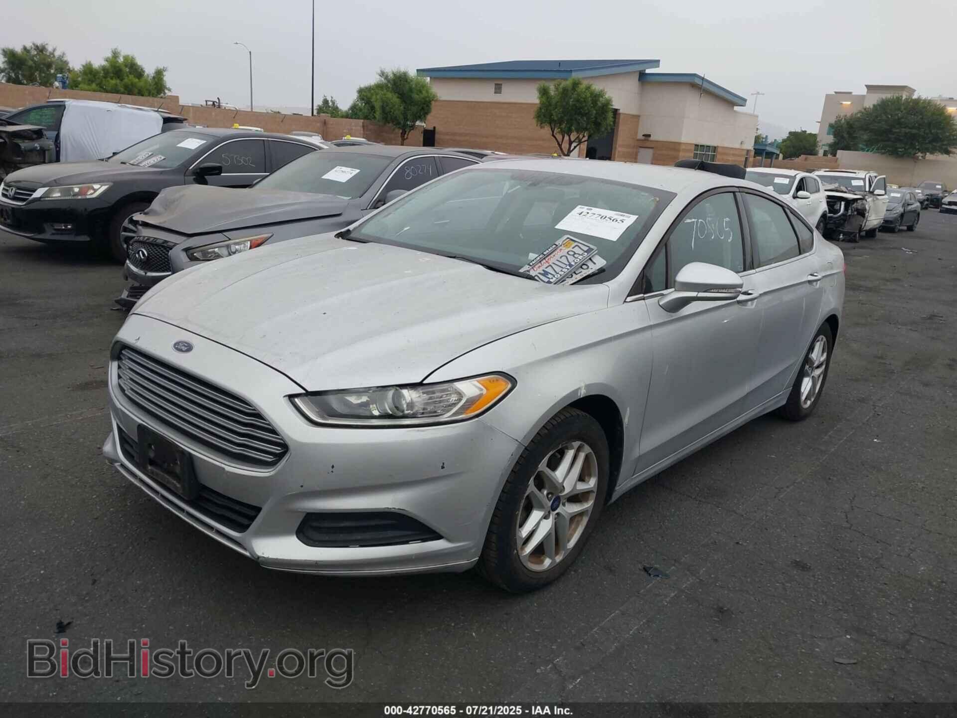 2016 FORD FUSION - VIN: 3FA6P0H73GR144942 - Фото 2