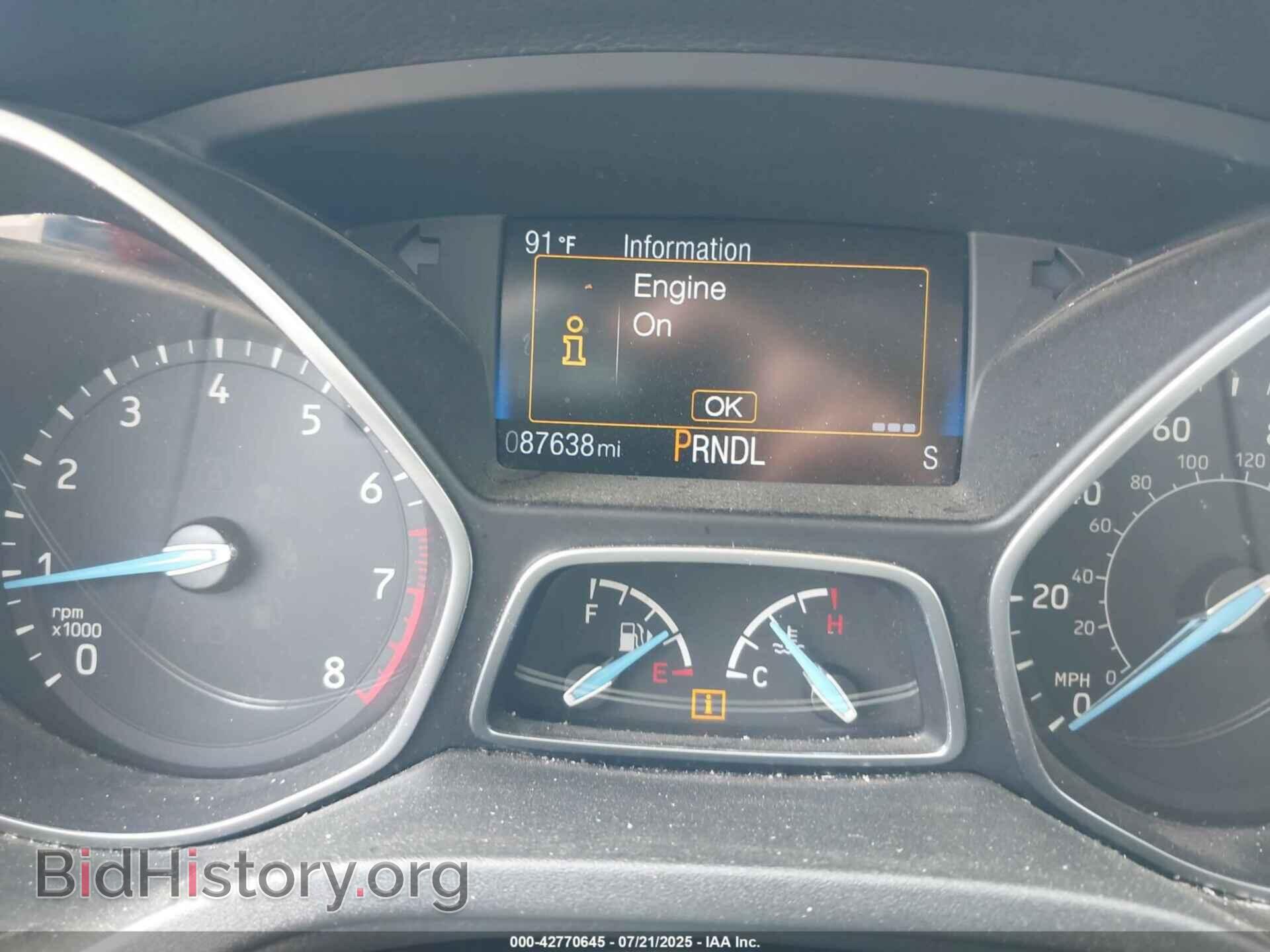 2016 FORD FOCUS - VIN: 1FADP3F29GL402850 - Фото 7