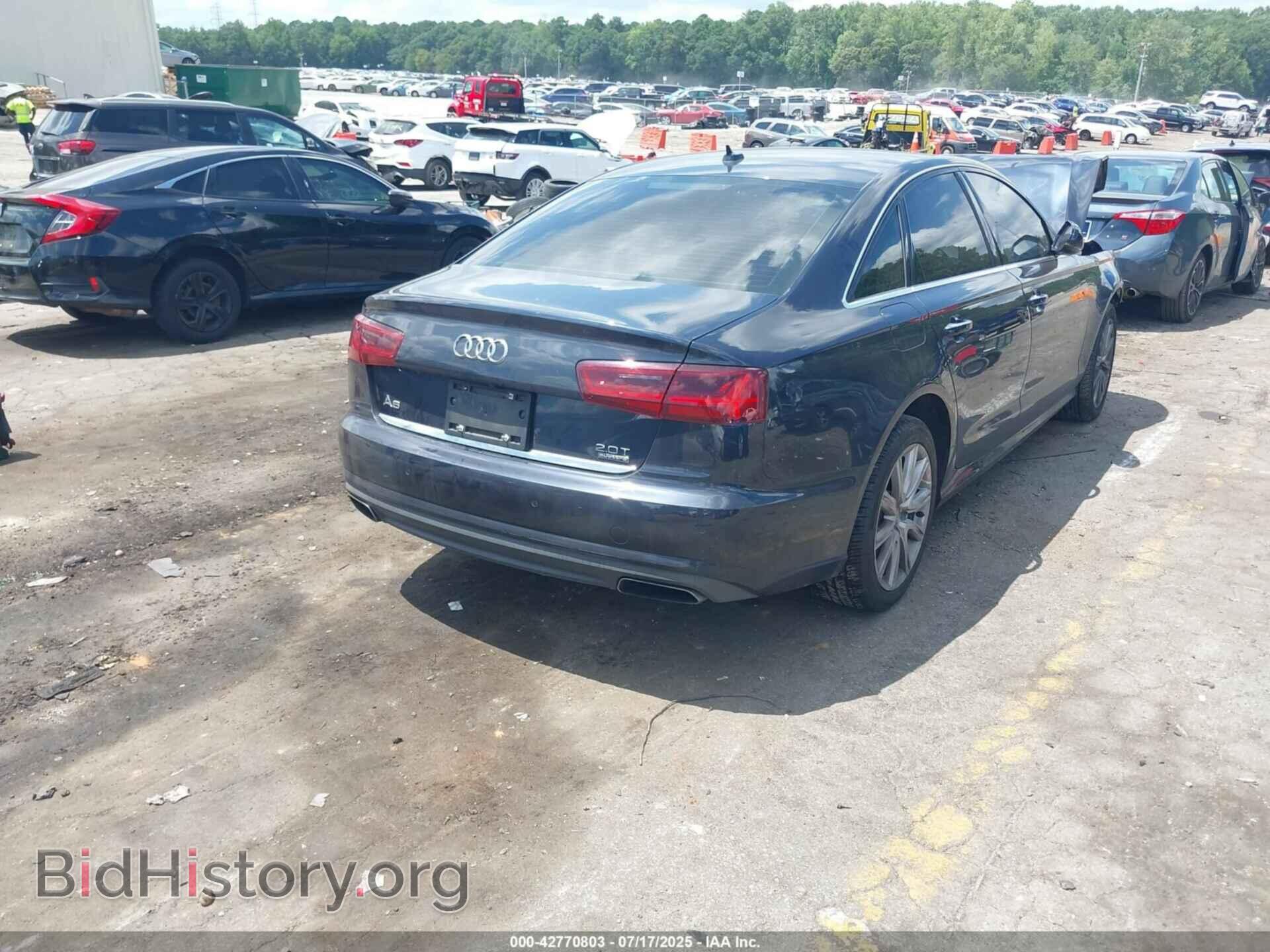 2016 AUDI A6 - VIN: WAUGFAFC6GN072271 - Фото 4