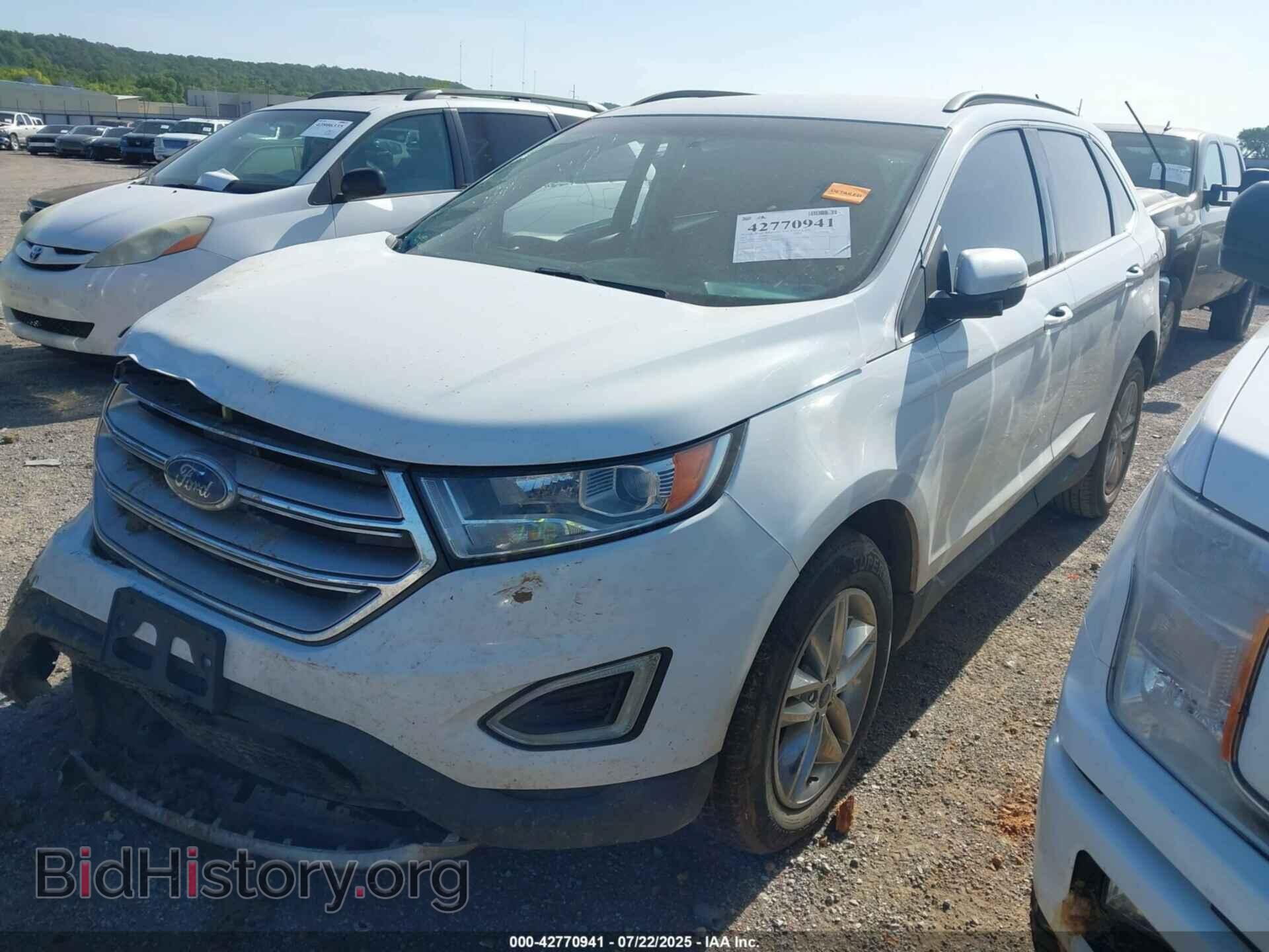 2015 FORD EDGE - VIN: 2FMTK3J82FBB96331 - Фото 2
