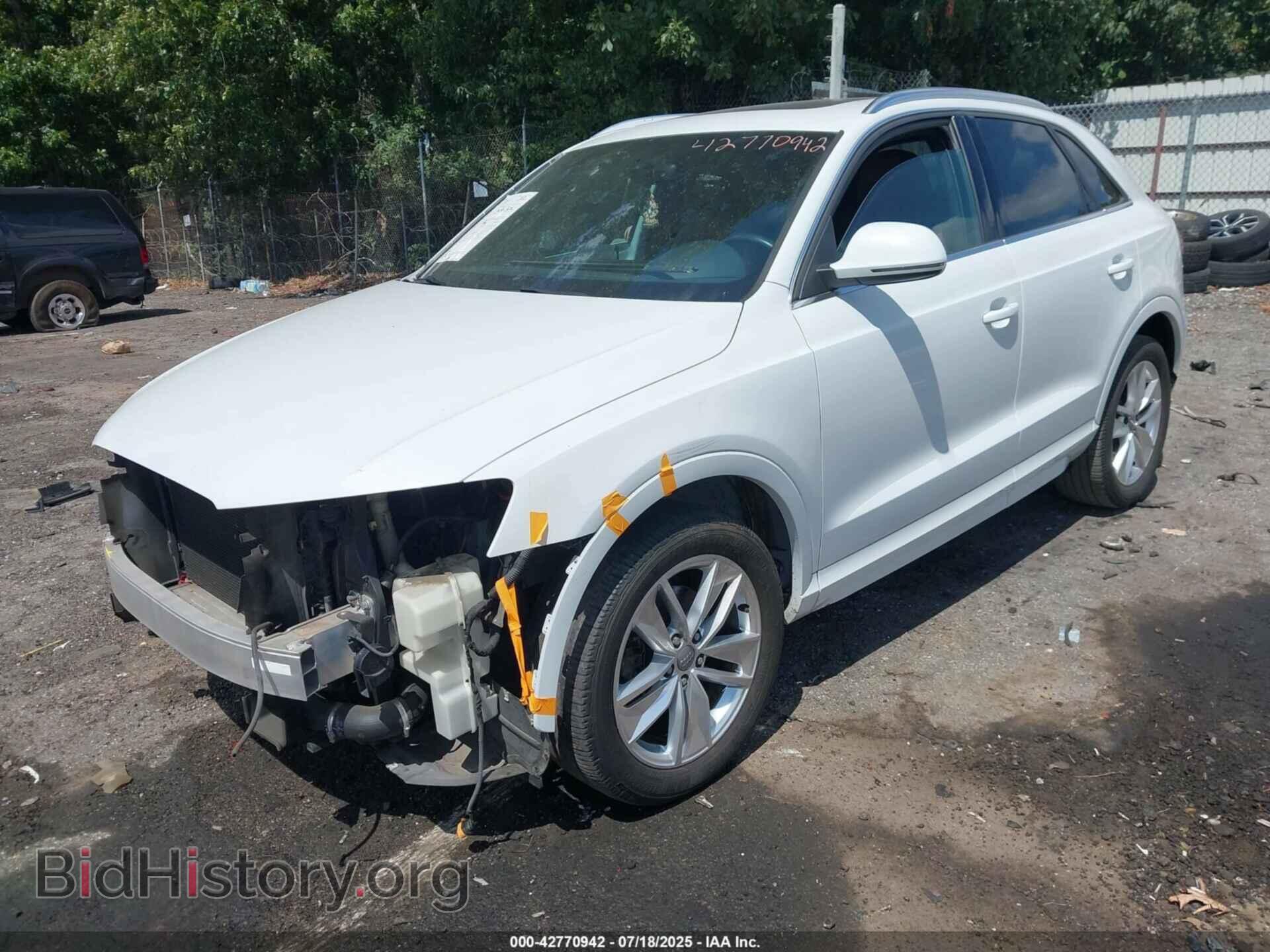 2016 AUDI Q3 - VIN: WA1BFCFS9GR002802 - Фото 2