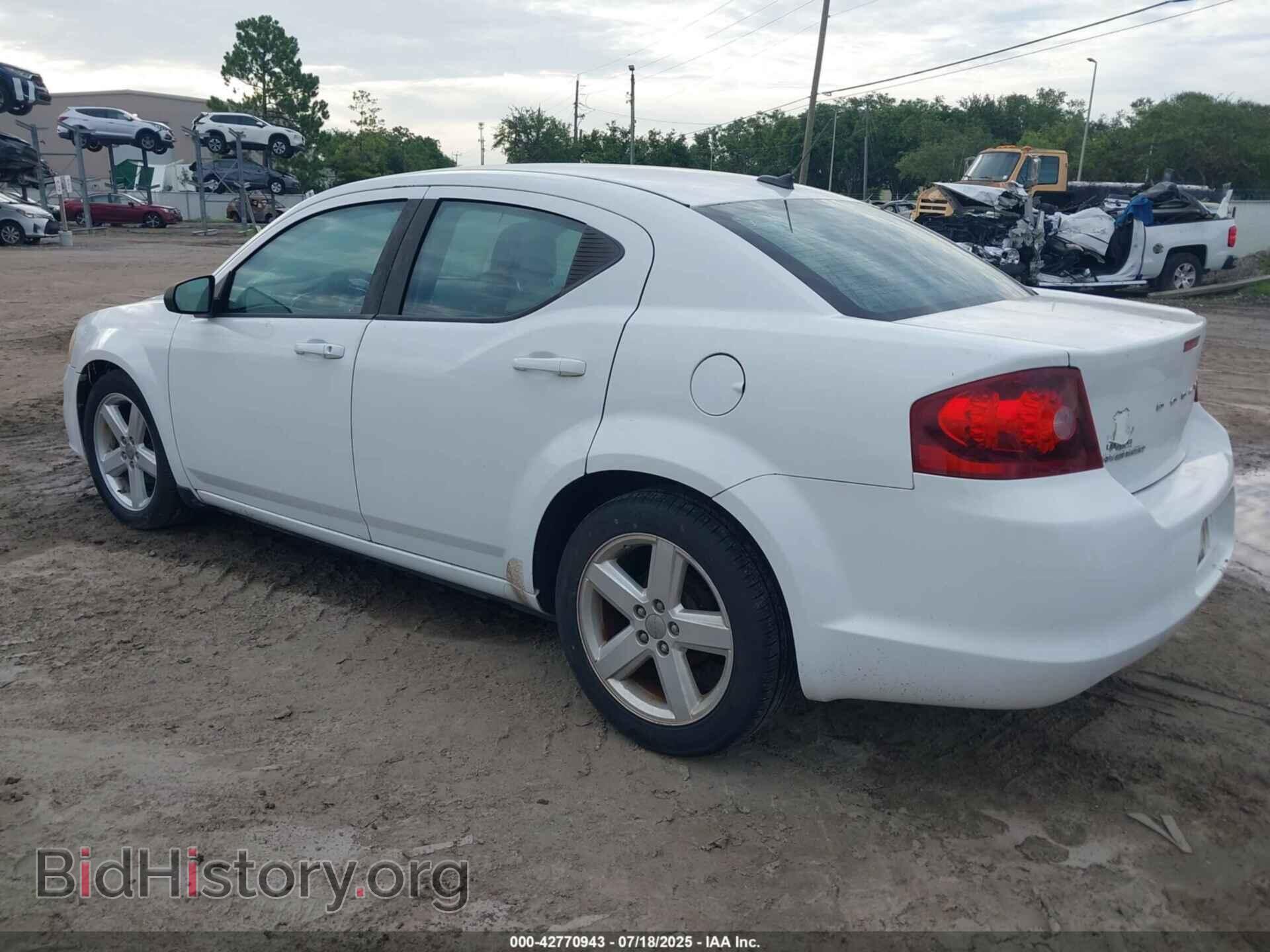 2013 DODGE AVENGER - VIN: 1C3CDZAB6DN644105 - Фото 3