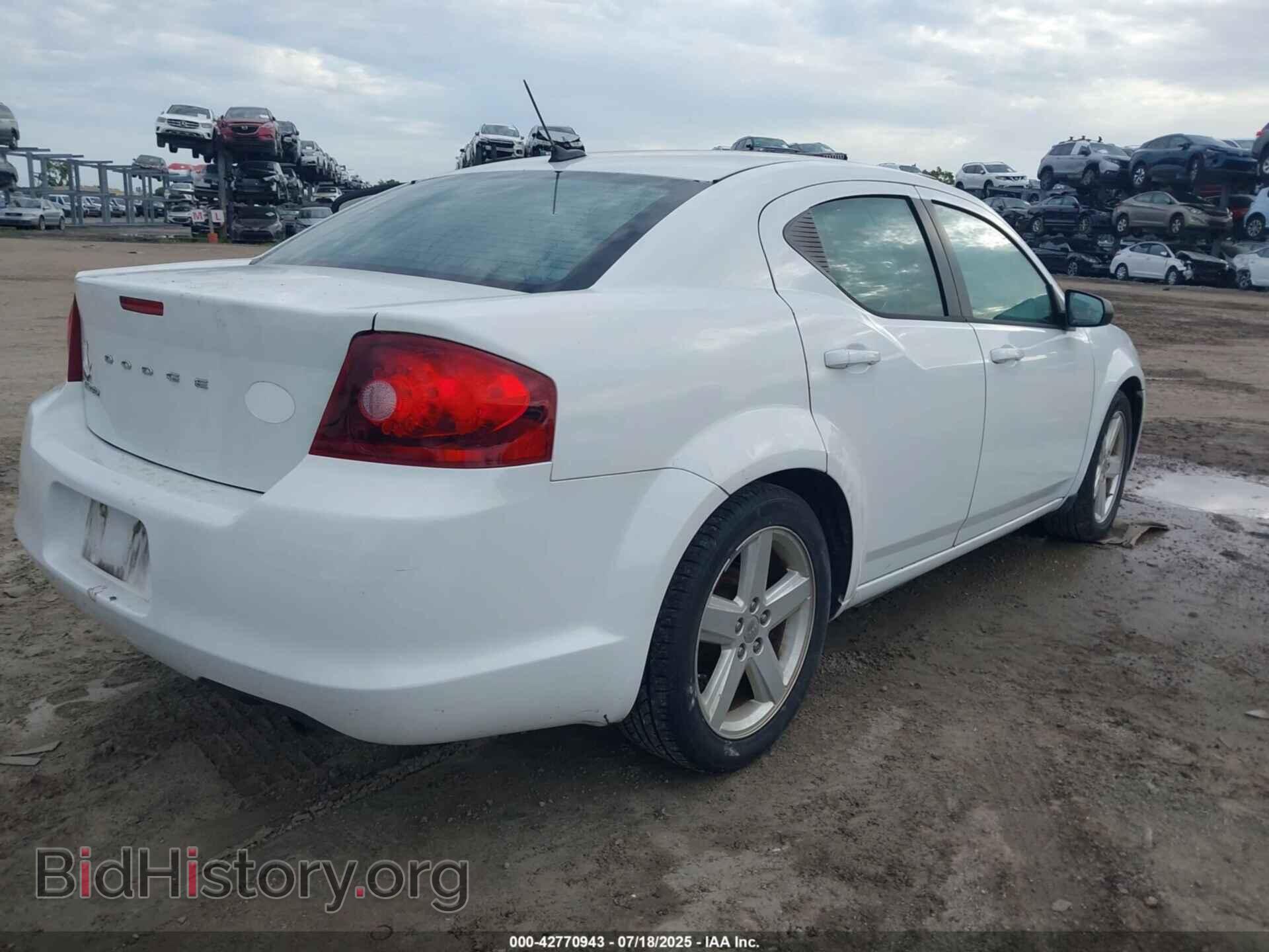 2013 DODGE AVENGER - VIN: 1C3CDZAB6DN644105 - Фото 4