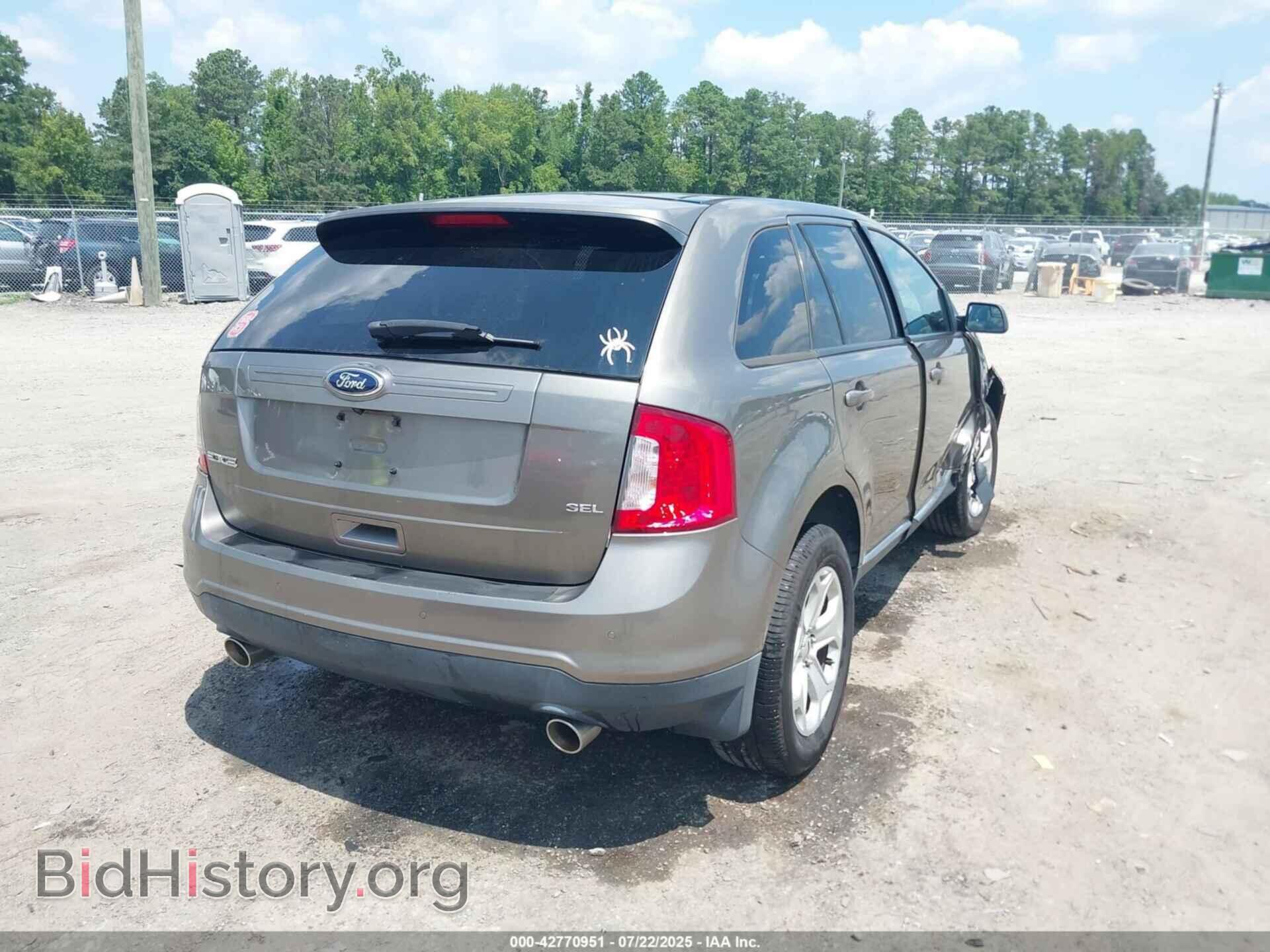 2013 FORD EDGE - VIN: 2FMDK3JC4DBA33461 - Фото 4