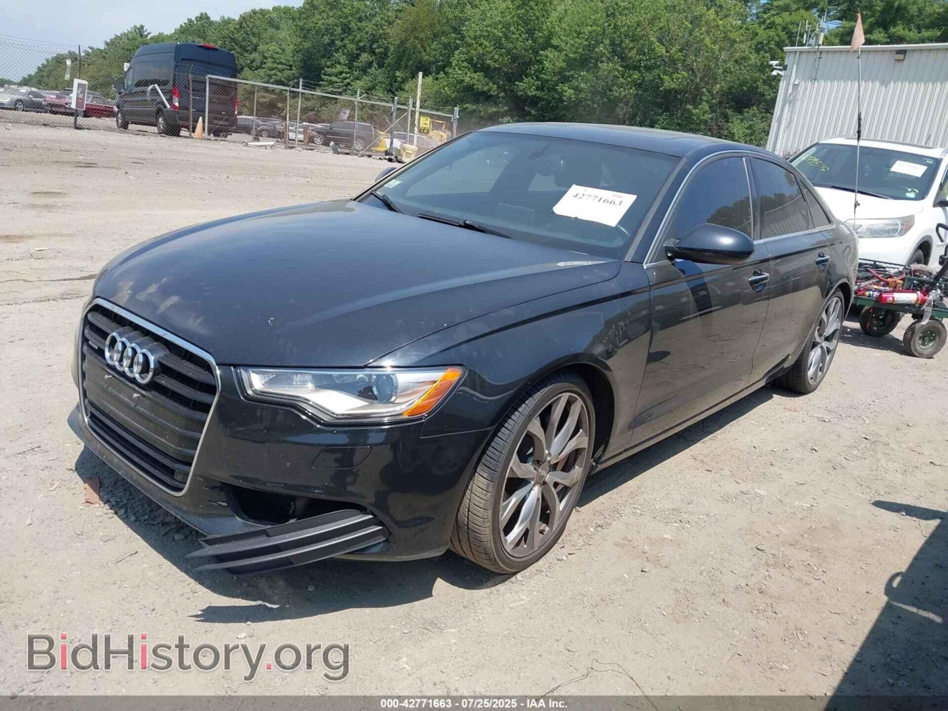 2014 AUDI A6 - VIN: WAUGFAFC3EN065095 - Photo 2