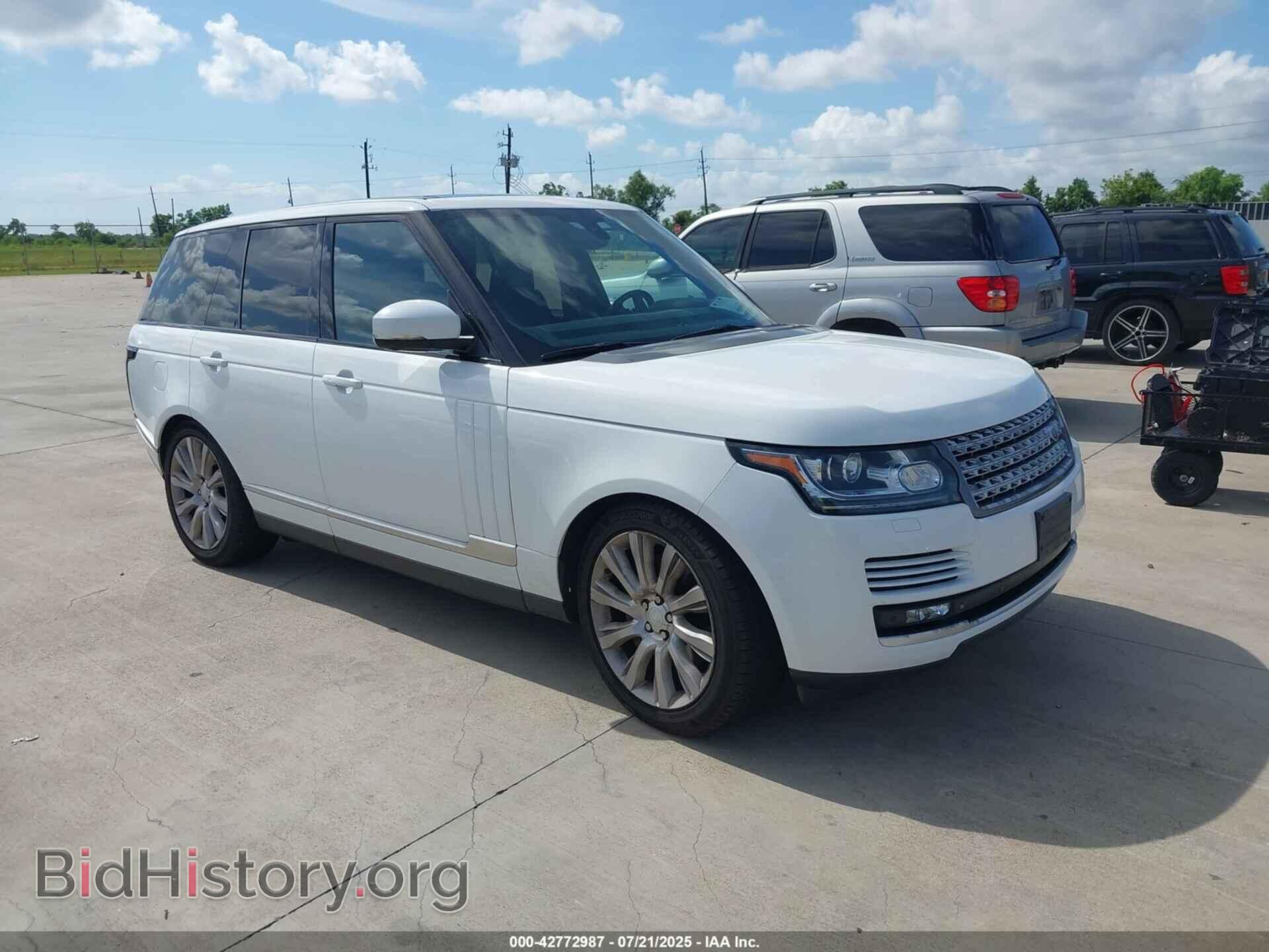 Photo SALGS2TF2FA215508 - LAND ROVER RANGE ROVER 2015