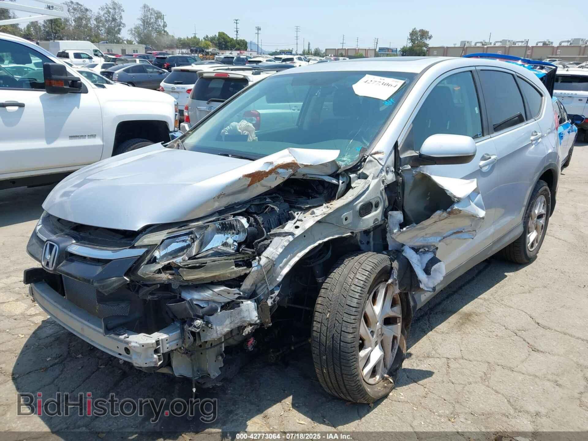 2016 HONDA CR-V - VIN: 2HKRM3H55GH541135 - Фото 2