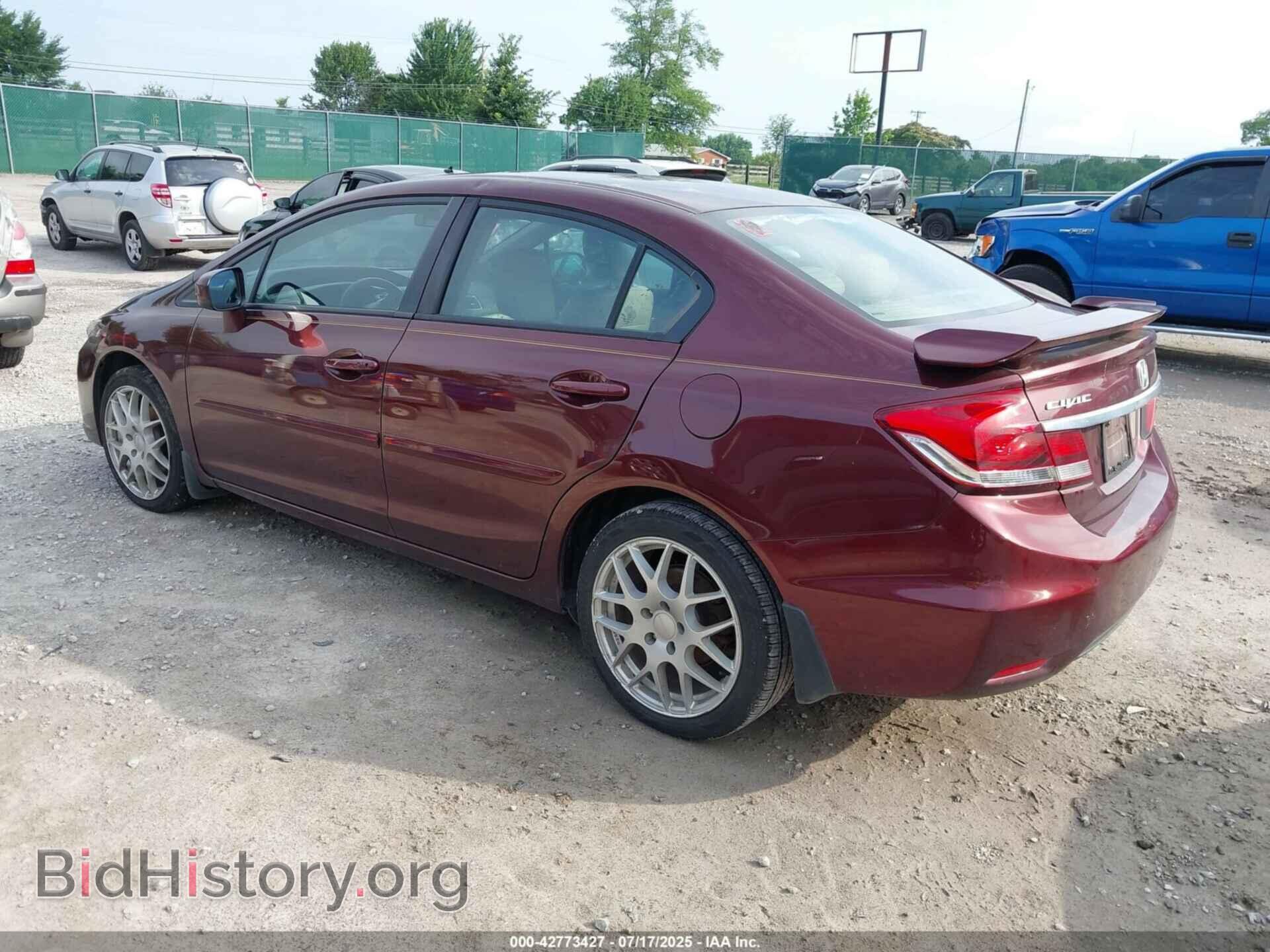 2015 HONDA CIVIC - VIN: 19XFB2F98FE069833 - Фото 3
