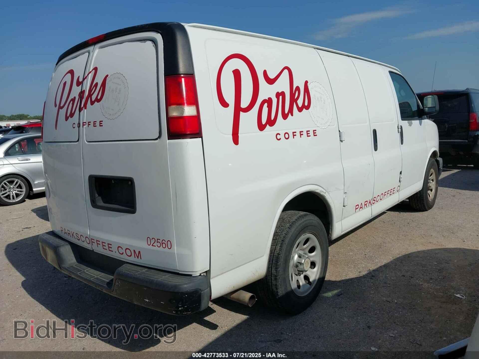 2012 CHEVROLET EXPRESS 1500 - VIN: 1GCSGAFX2C1102560 - Фото 4