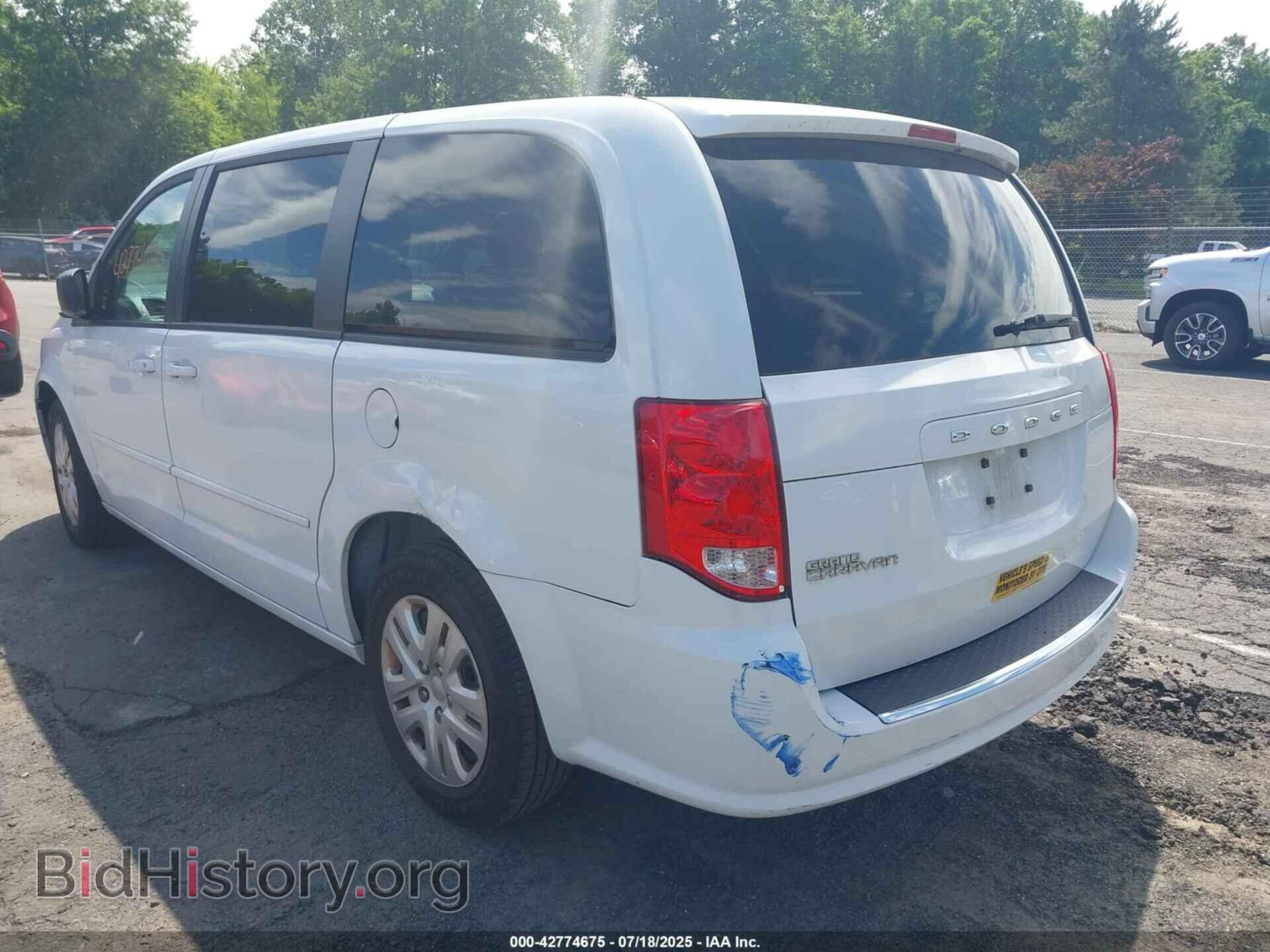 2016 DODGE GRAND CARAVAN - VIN: 2C4RDGBG4GR244412 - Фото 3