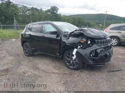 2025 Jeep COMPASS Limited, black — VIN 3C4NJDCN7ST502575, IAAI