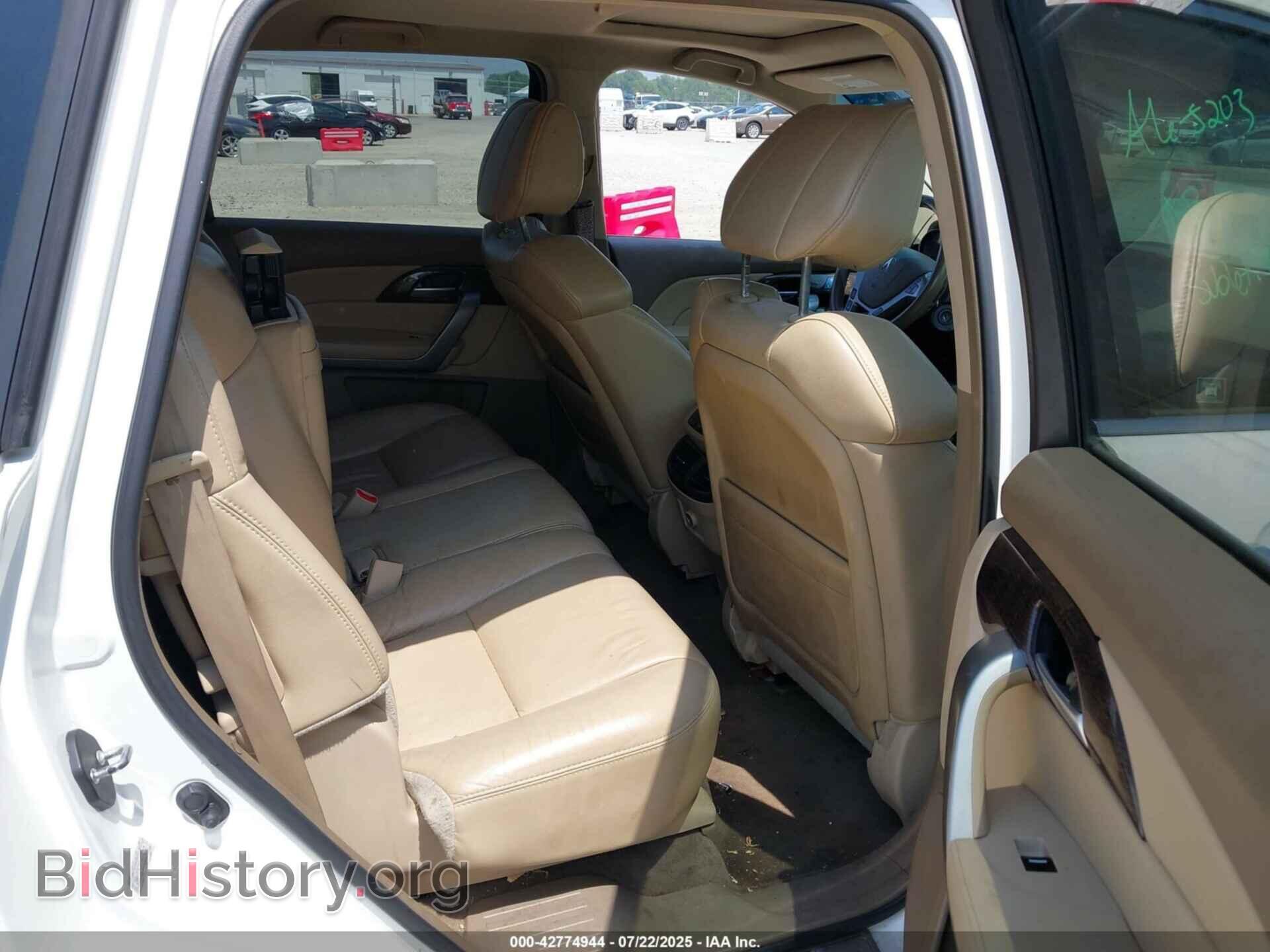 2012 ACURA MDX - VIN: 2HNYD2H37CH515332 - Фото 8