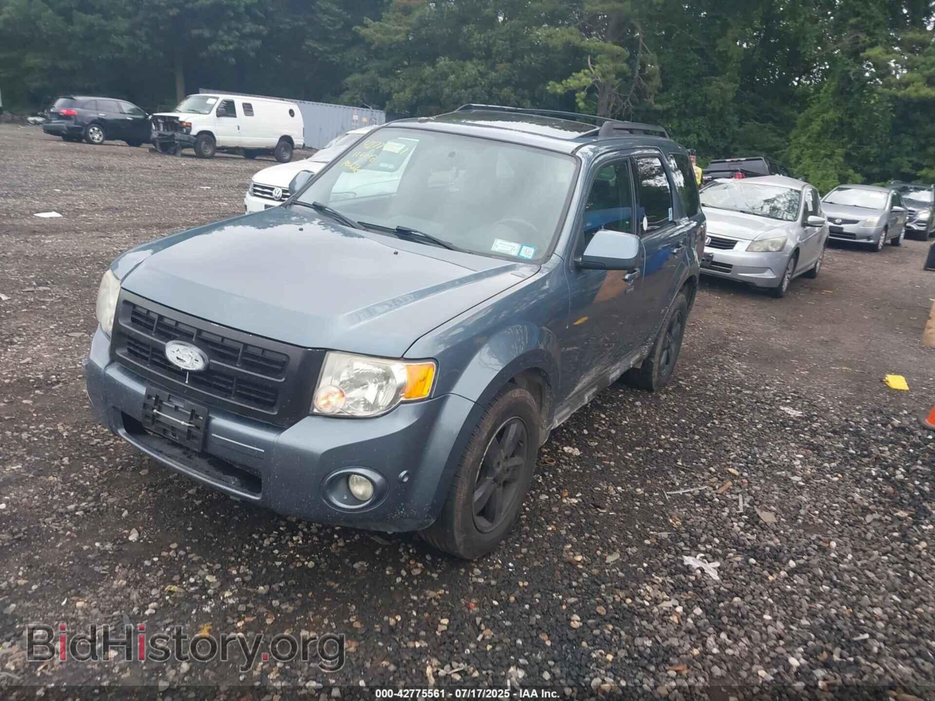 2011 FORD ESCAPE - VIN: 1FMCU9EG8BKA37022 - Фото 2