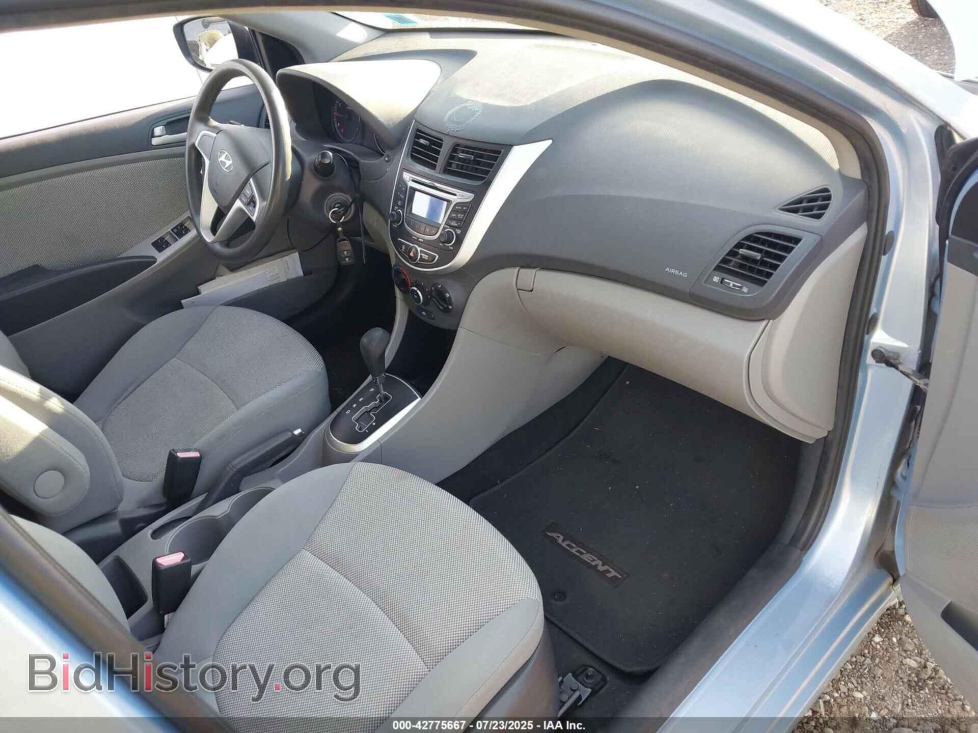 2013 HYUNDAI ACCENT - VIN: KMHCT5AE3DU082098 - Фото 5