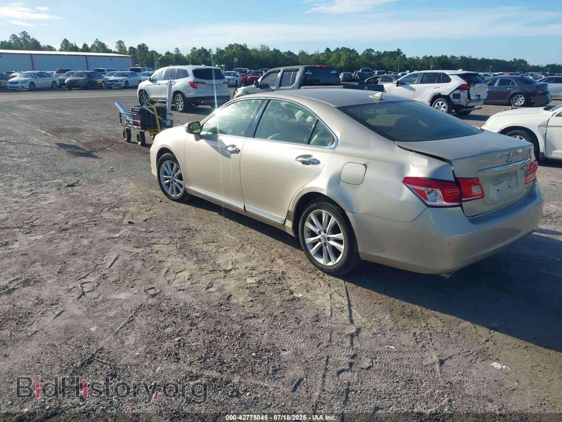 2012 LEXUS ES 350 - VIN: JTHBK1EG1C2496500 - Фото 3