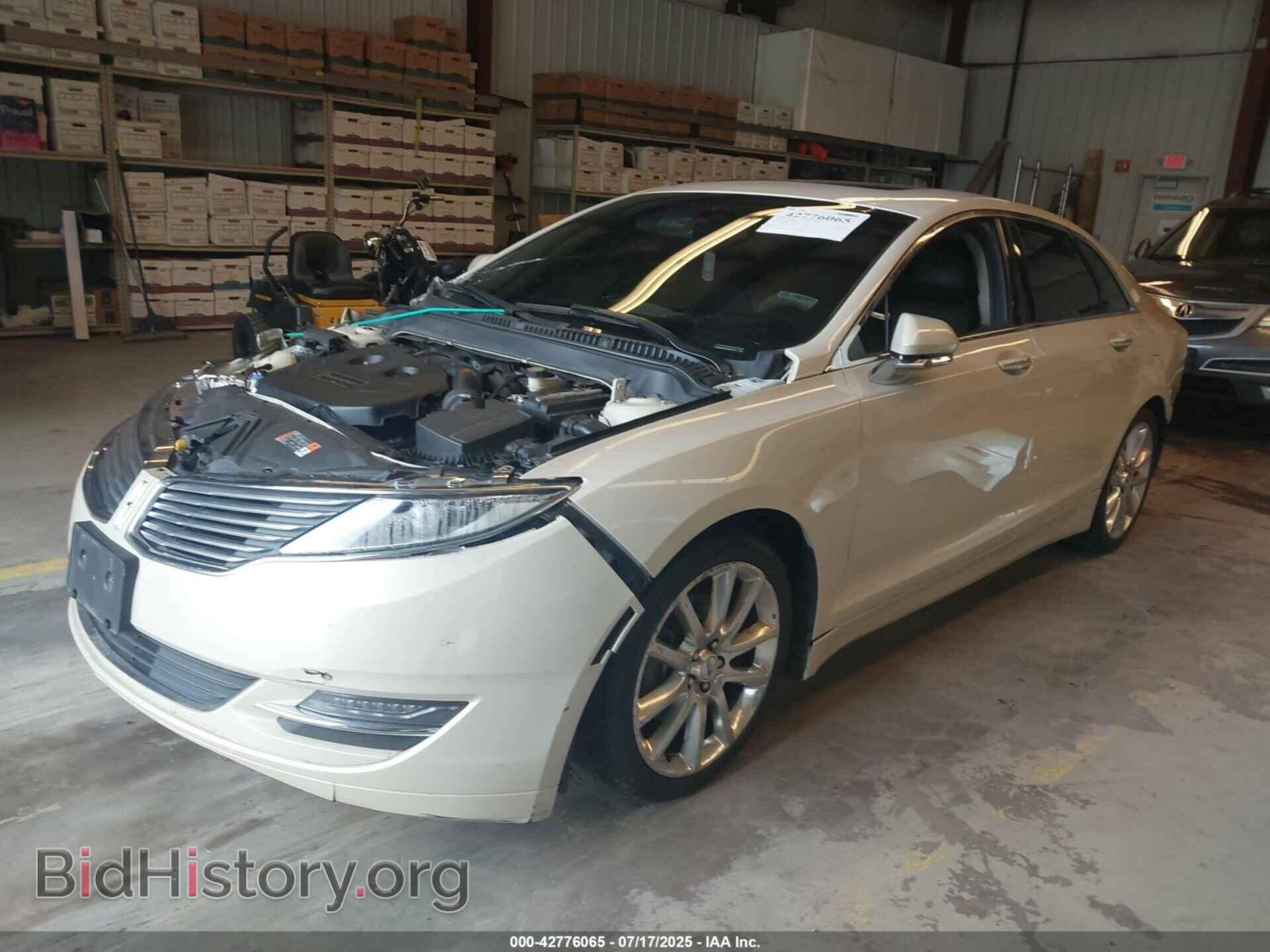 2016 LINCOLN MKZ - VIN: 3LN6L2G97GR609478 - Фото 2