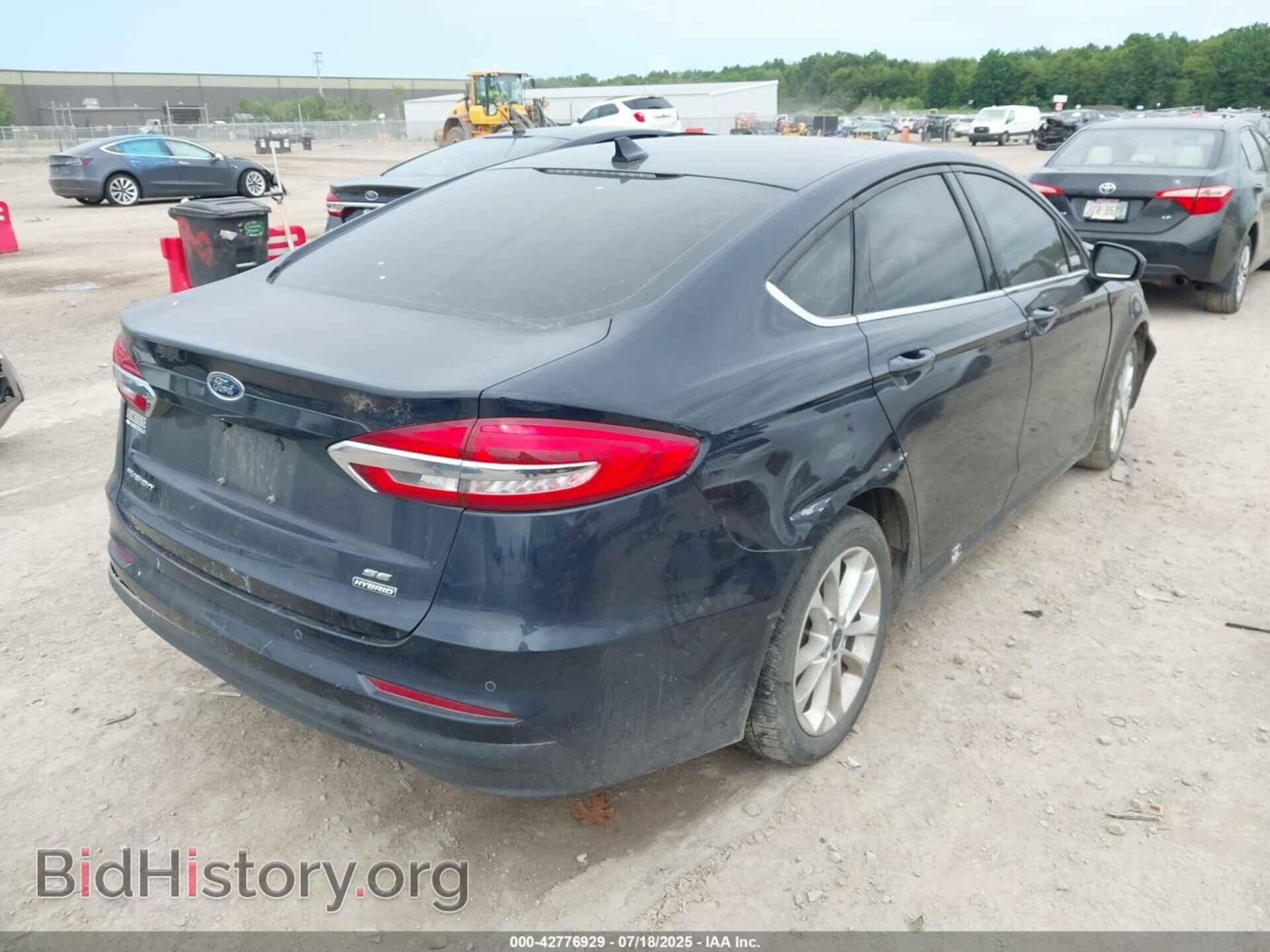 2020 FORD FUSION - VIN: 3FA6P0LU2LR123720 - Фото 4