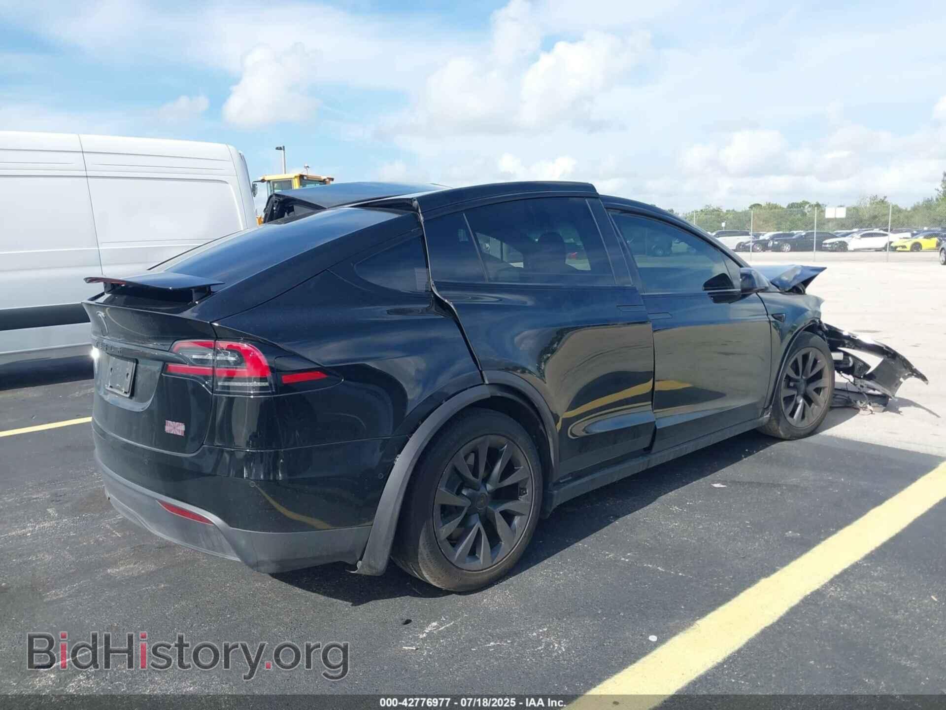 2022 TESLA MODEL X - VIN: 7SAXCBE63NF345422 - Фото 4