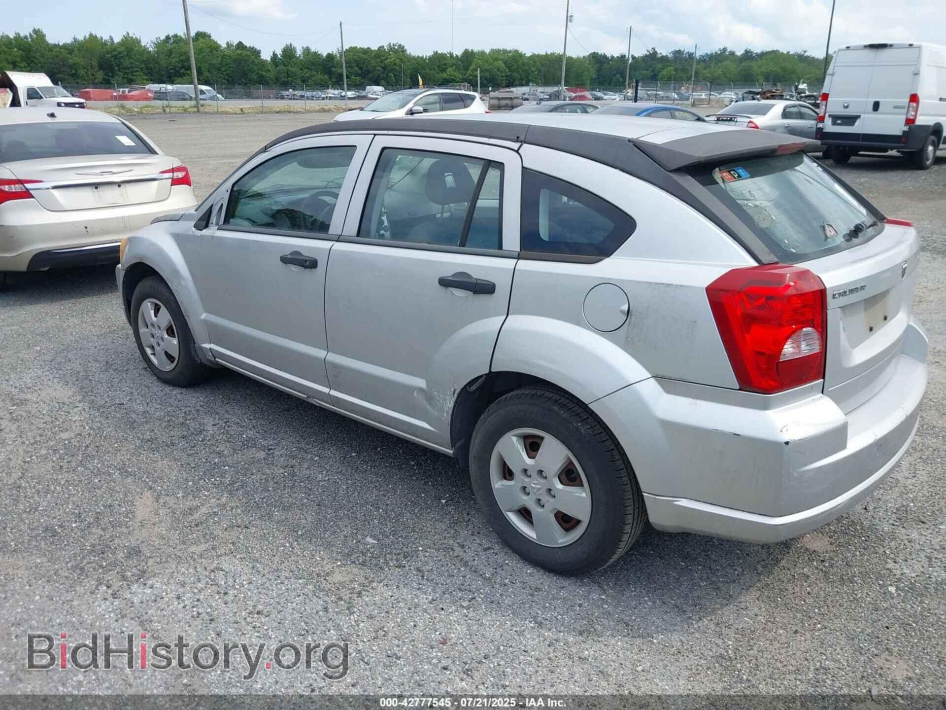 2007 DODGE CALIBER - VIN: 1B3HB28B37D376551 - Фото 3