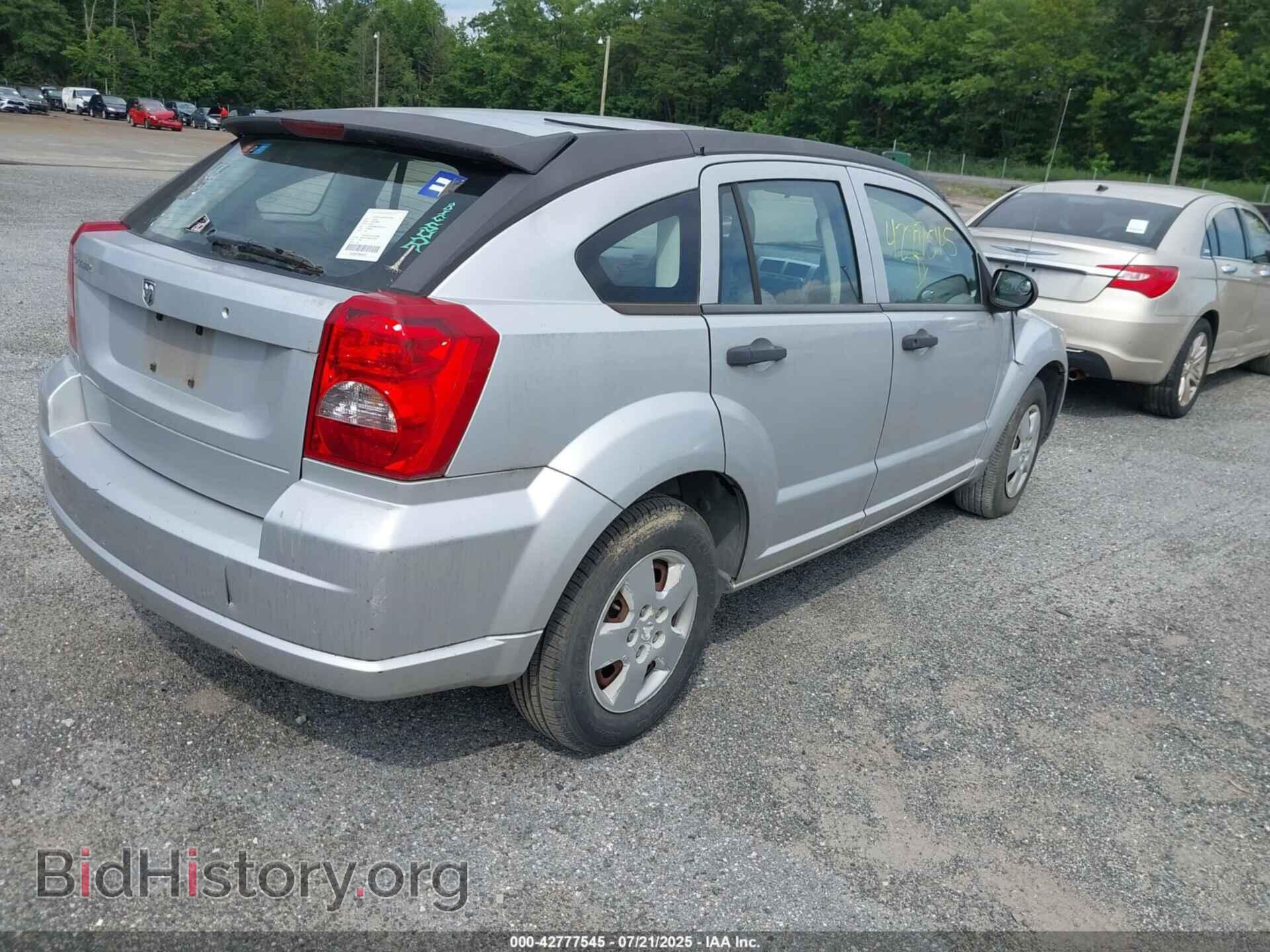 2007 DODGE CALIBER - VIN: 1B3HB28B37D376551 - Фото 4