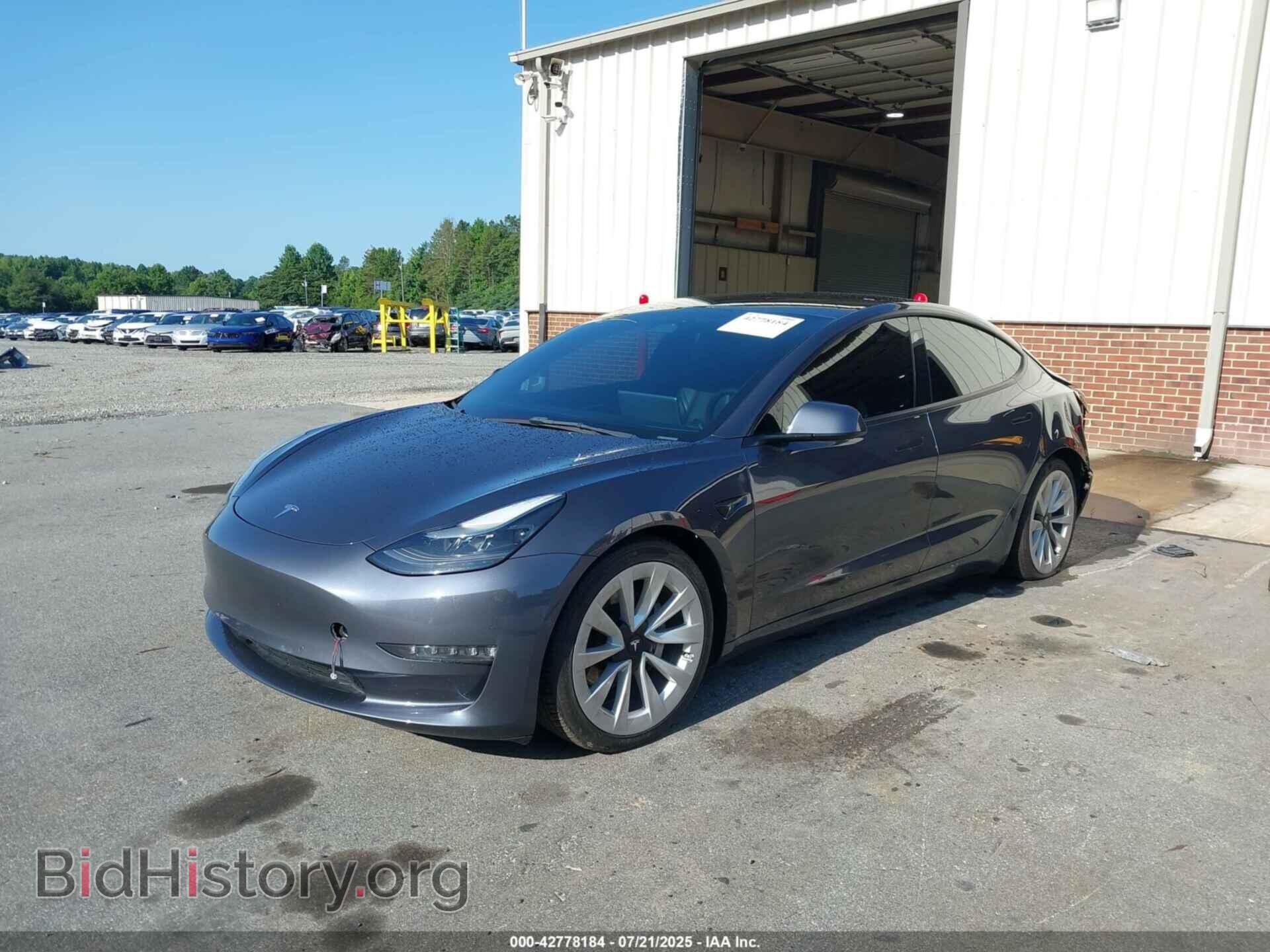 2022 TESLA MODEL 3 - VIN: 5YJ3E1EA6NF190823 - Фото 2