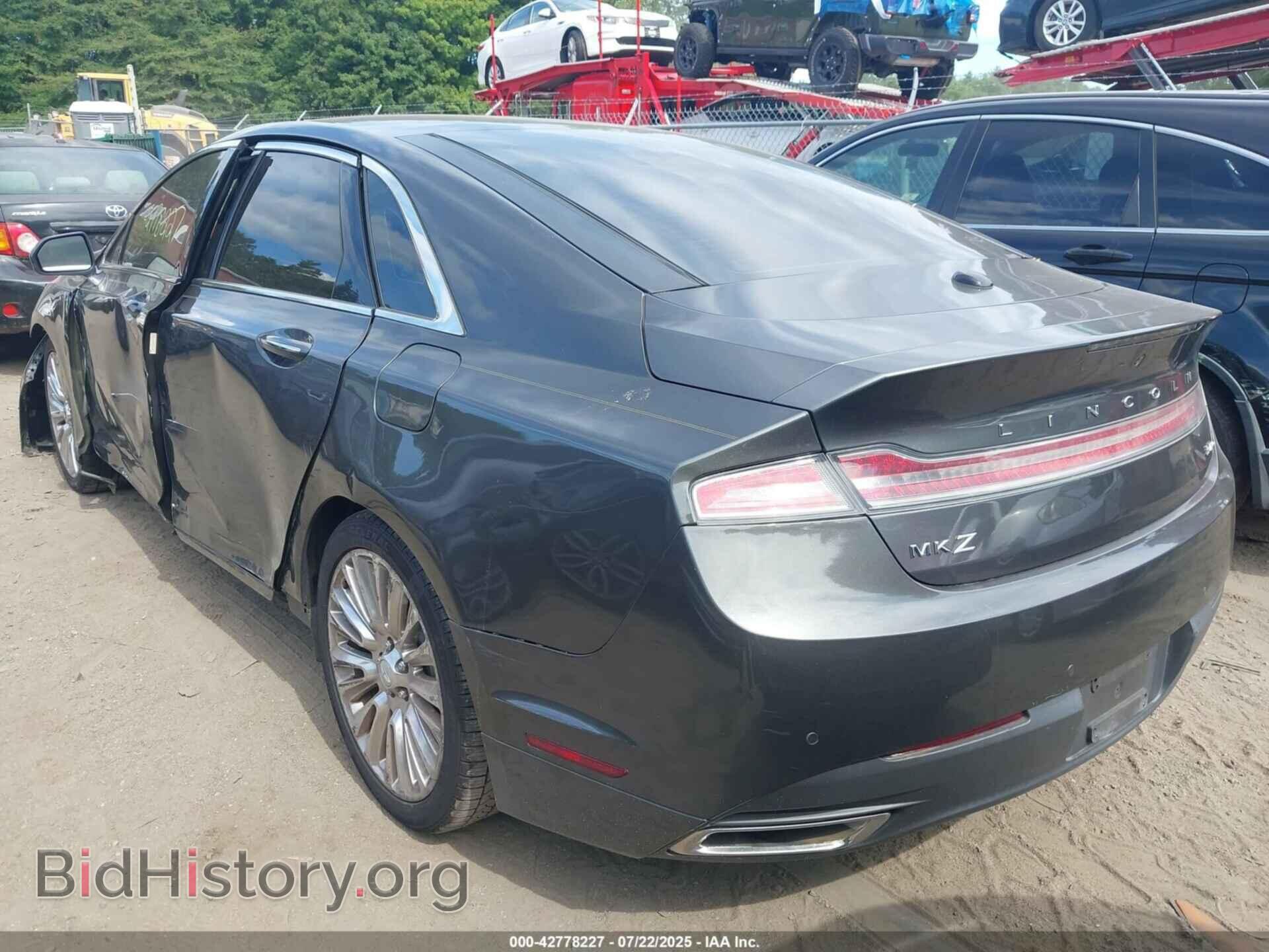 2015 LINCOLN MKZ - VIN: 3LN6L2JK4FR616558 - Фото 3