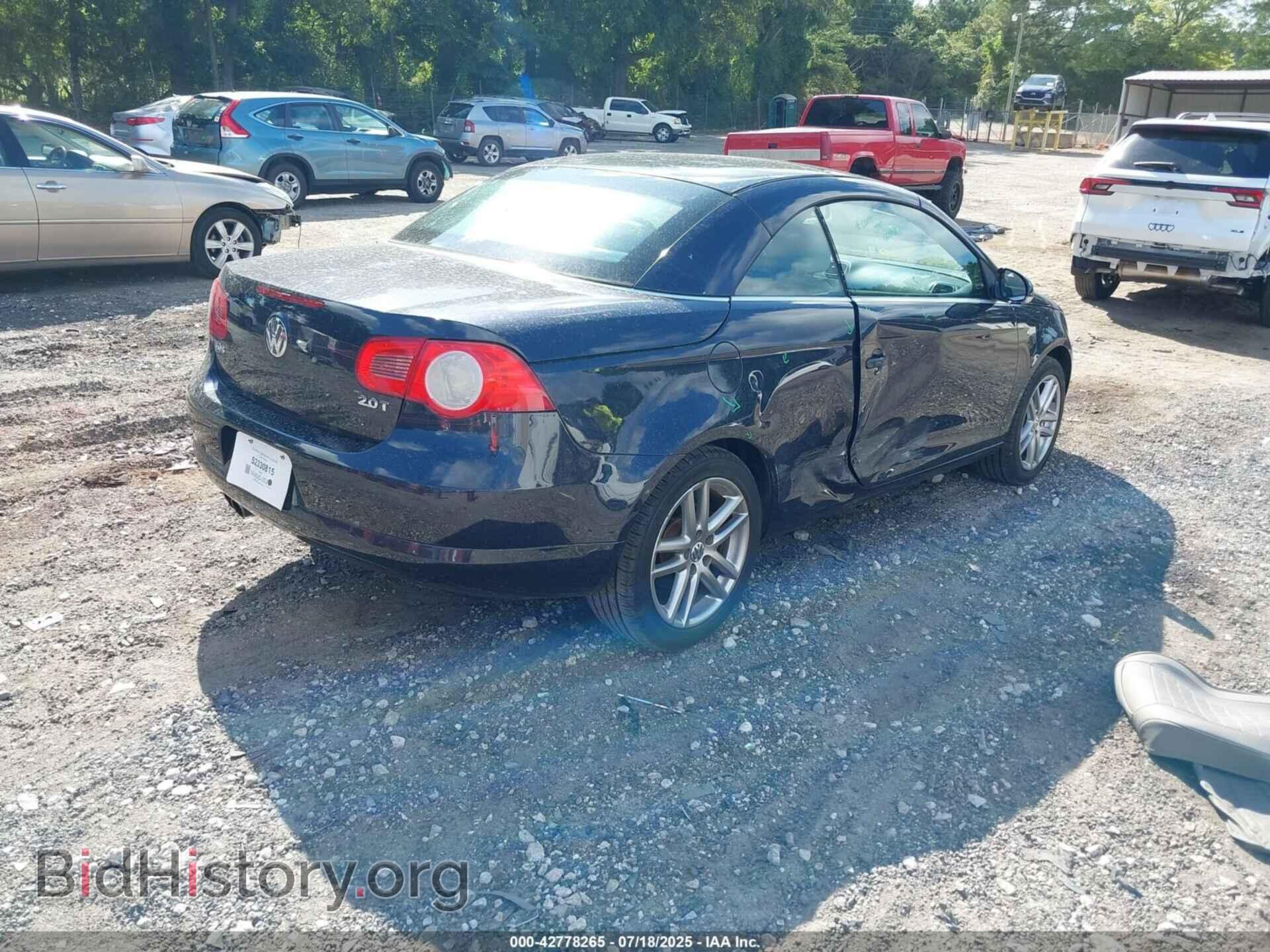 2008 VOLKSWAGEN EOS - VIN: WVWFA71F78V021848 - Фото 4