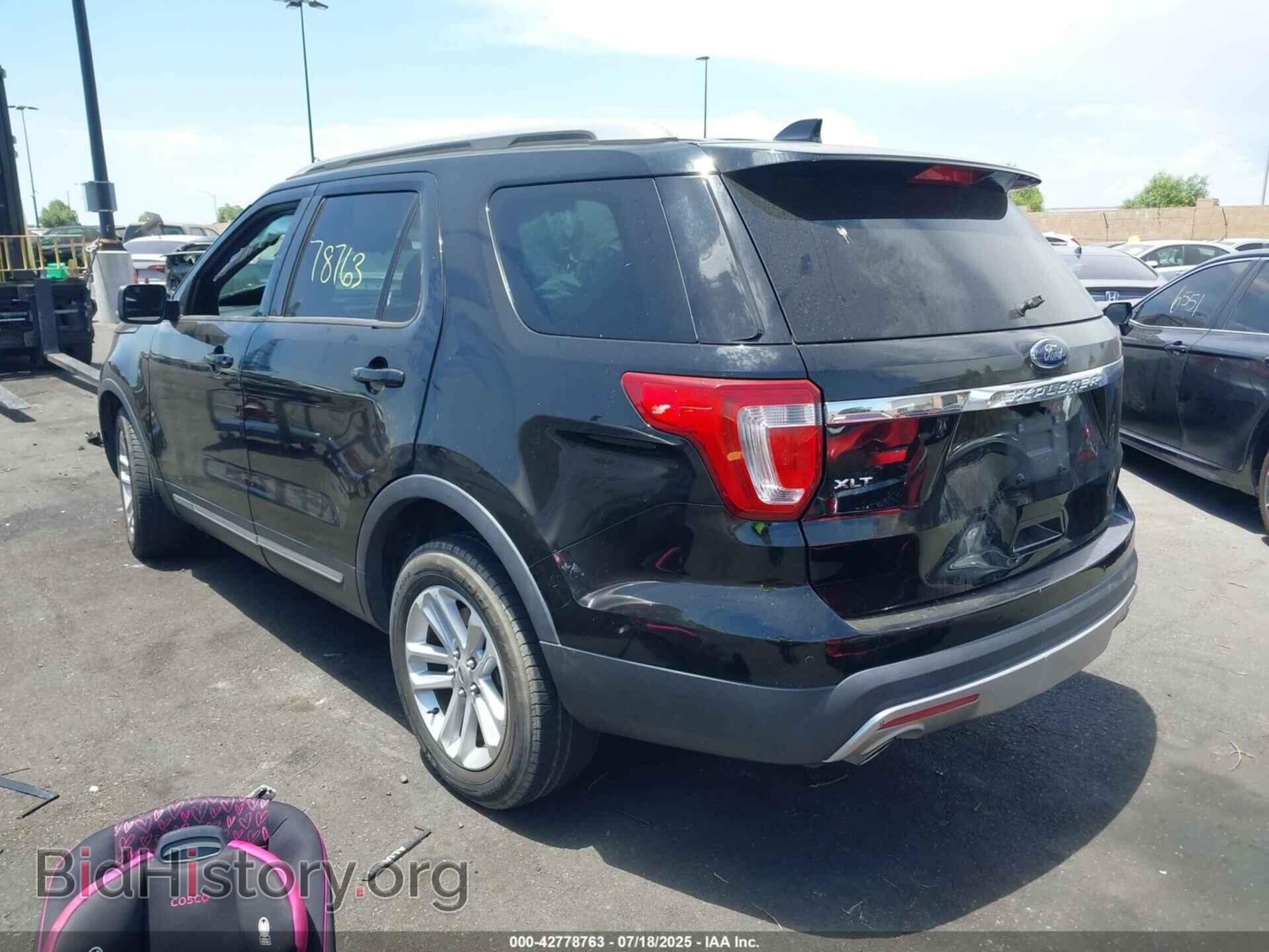 2016 FORD EXPLORER - VIN: 1FM5K7D86GGA25829 - Photo 3