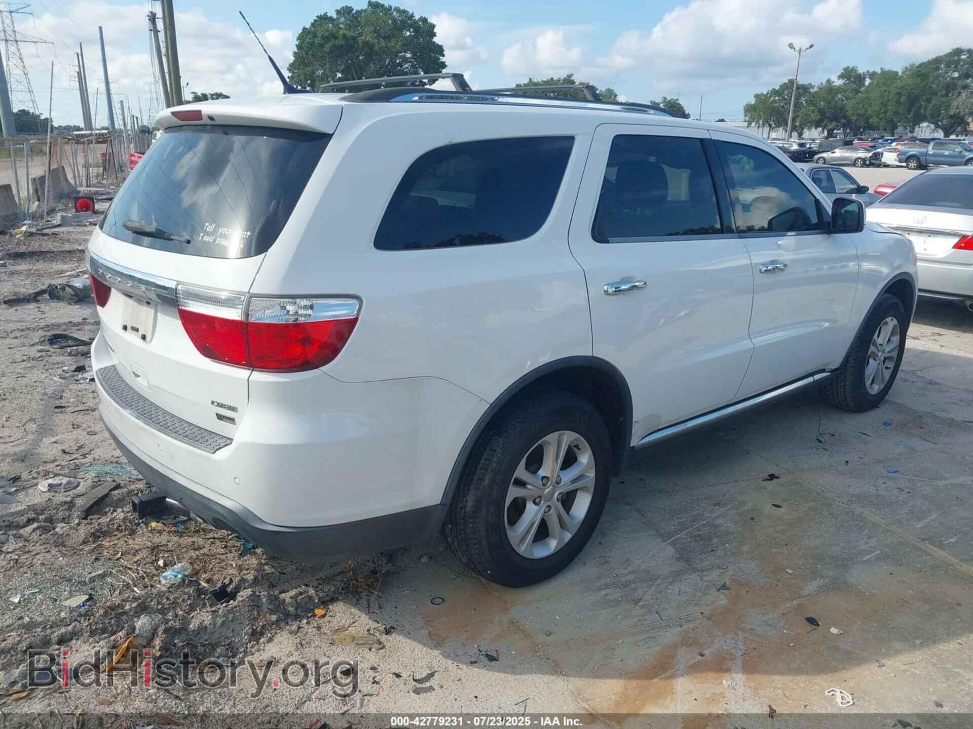 2013 DODGE DURANGO - VIN: 1C4RDHDGXDC608209 - Фото 4