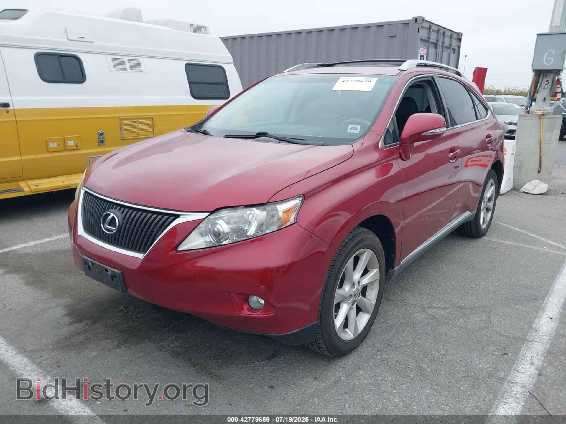 2010 LEXUS RX 350 - VIN: 2T2ZK1BA7AC012792 - Фото 2