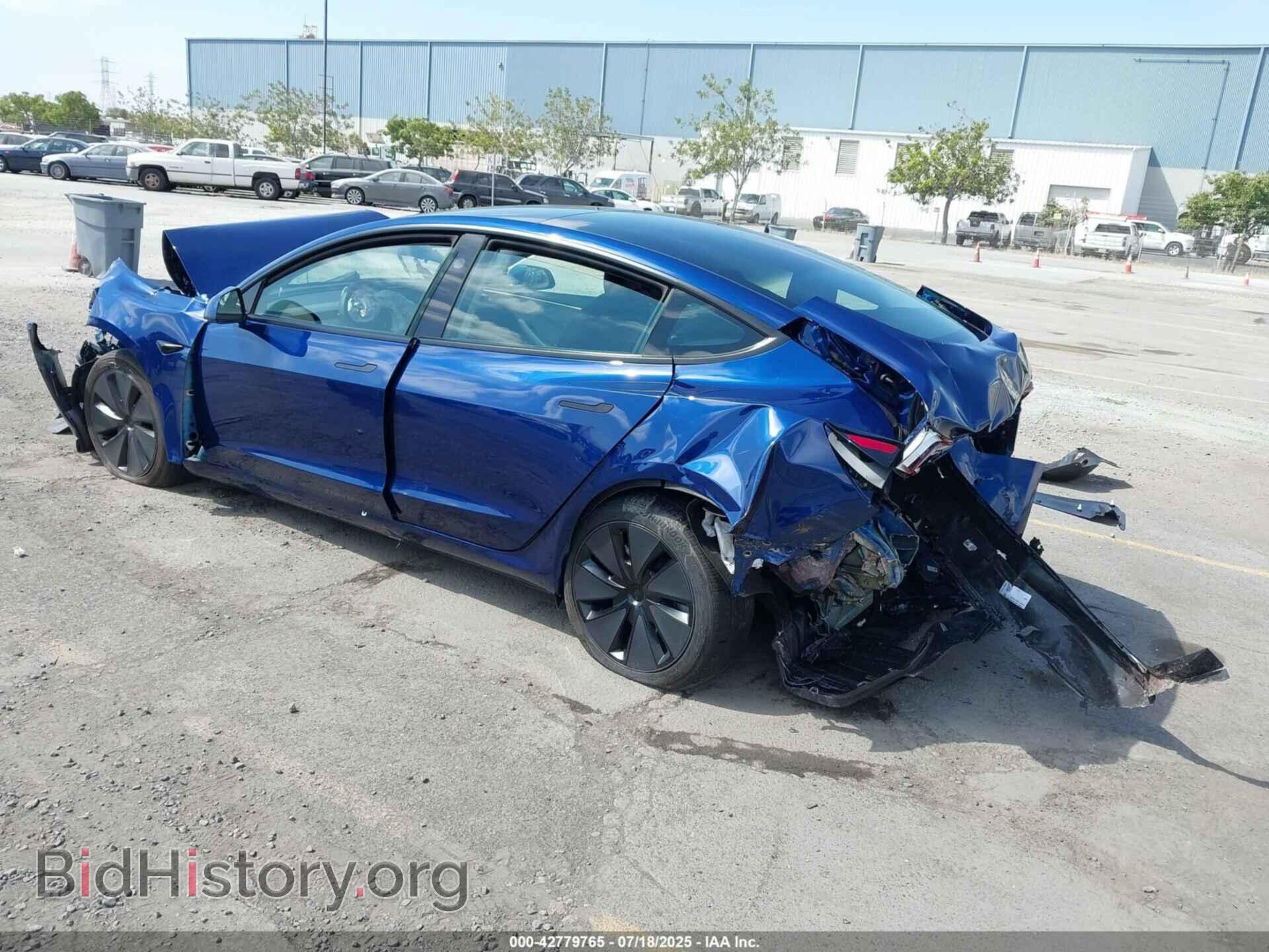 2025 TESLA MODEL 3 - VIN: 5YJ3E1EB9SF932149 - Фото 3