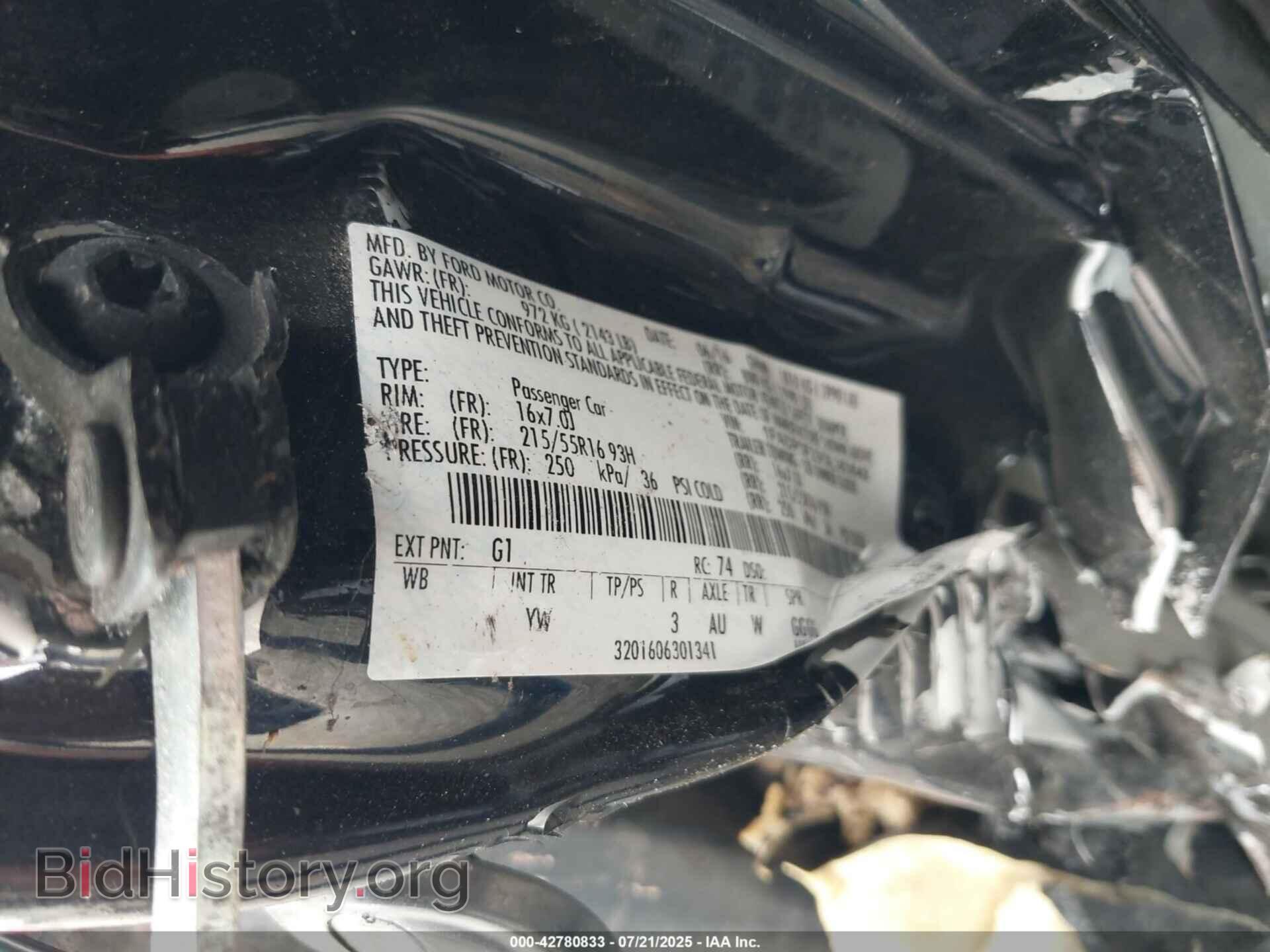 2016 FORD FOCUS - VIN: 1FADP3F23GL363642 - Фото 9