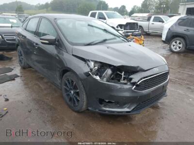 2016 Ford FOCUS SE, gray — VIN 1FADP3F29GL354900, IAAI