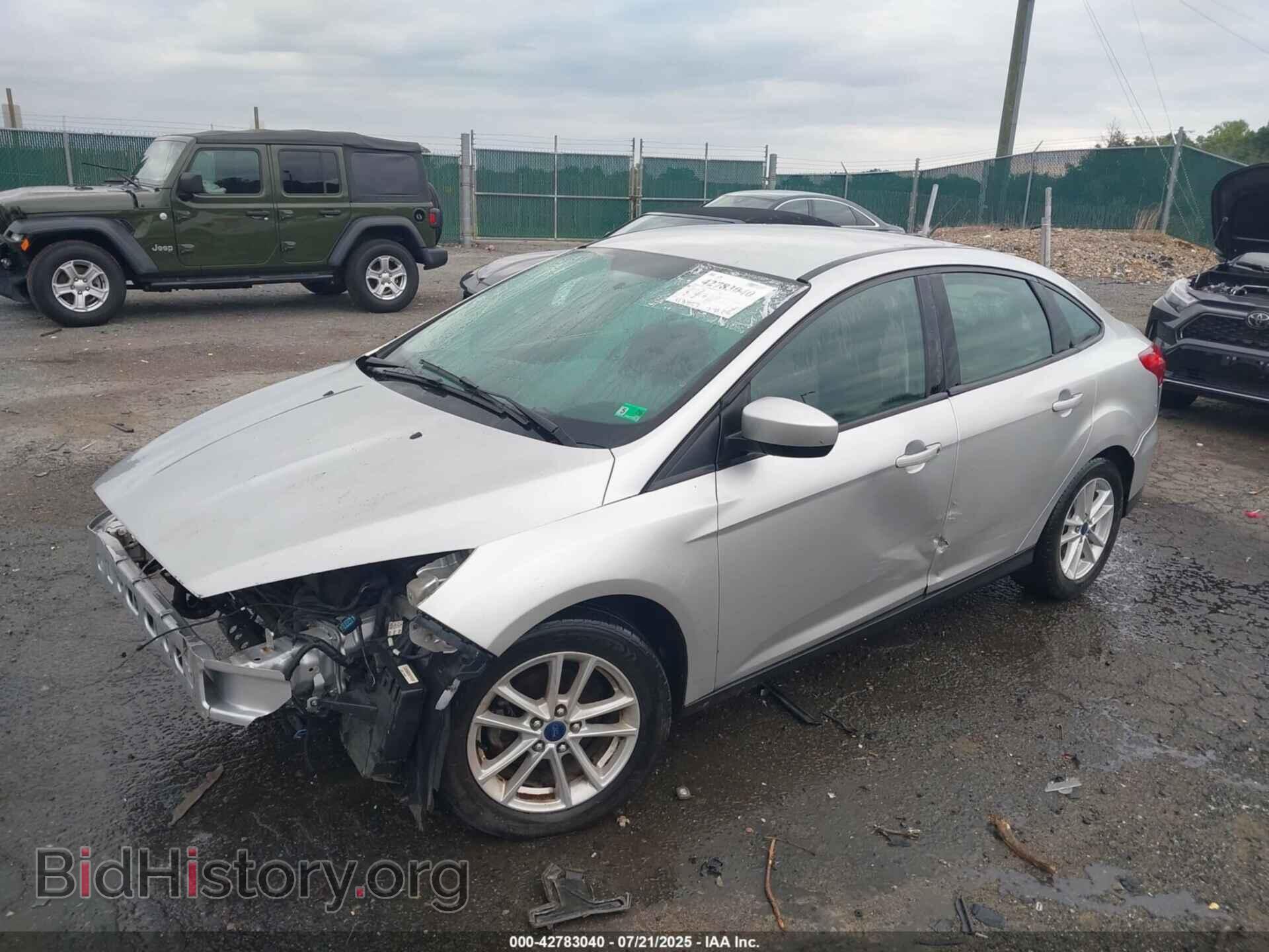 2018 FORD FOCUS - VIN: 1FADP3F29JL224686 - Фото 2