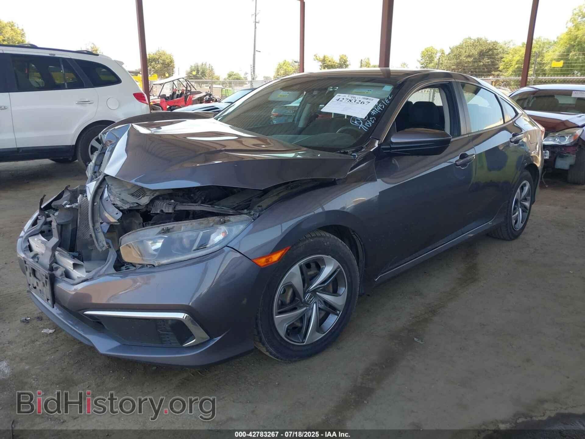 2019 HONDA CIVIC - VIN: 2HGFC2F60KH528761 - Фото 2