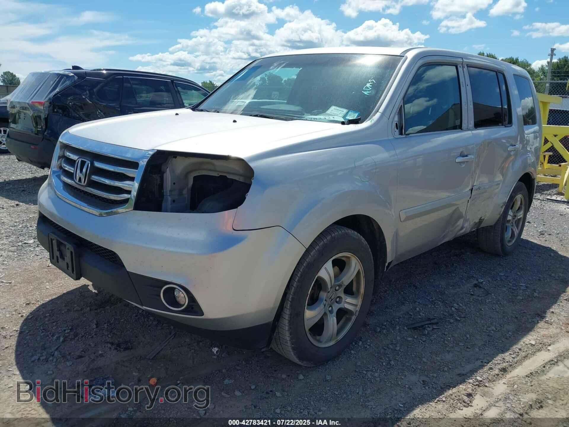 2013 HONDA PILOT - VIN: 5FNYF4H55DB072652 - Фото 2