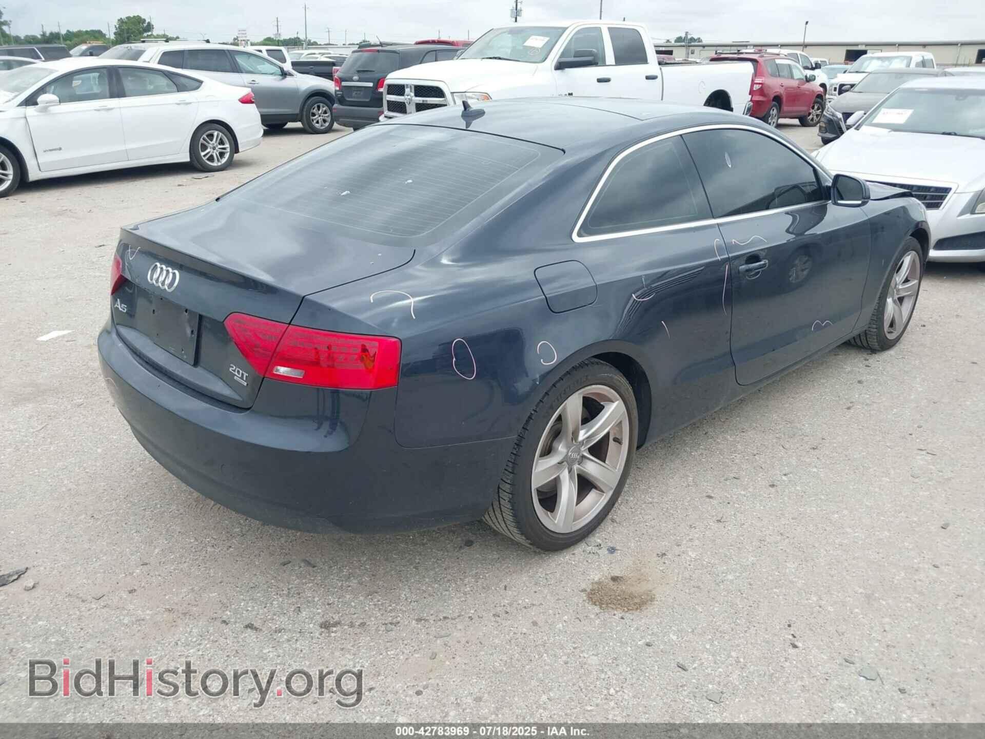 2013 AUDI A5 - VIN: WAULFAFR9DA062615 - Фото 4