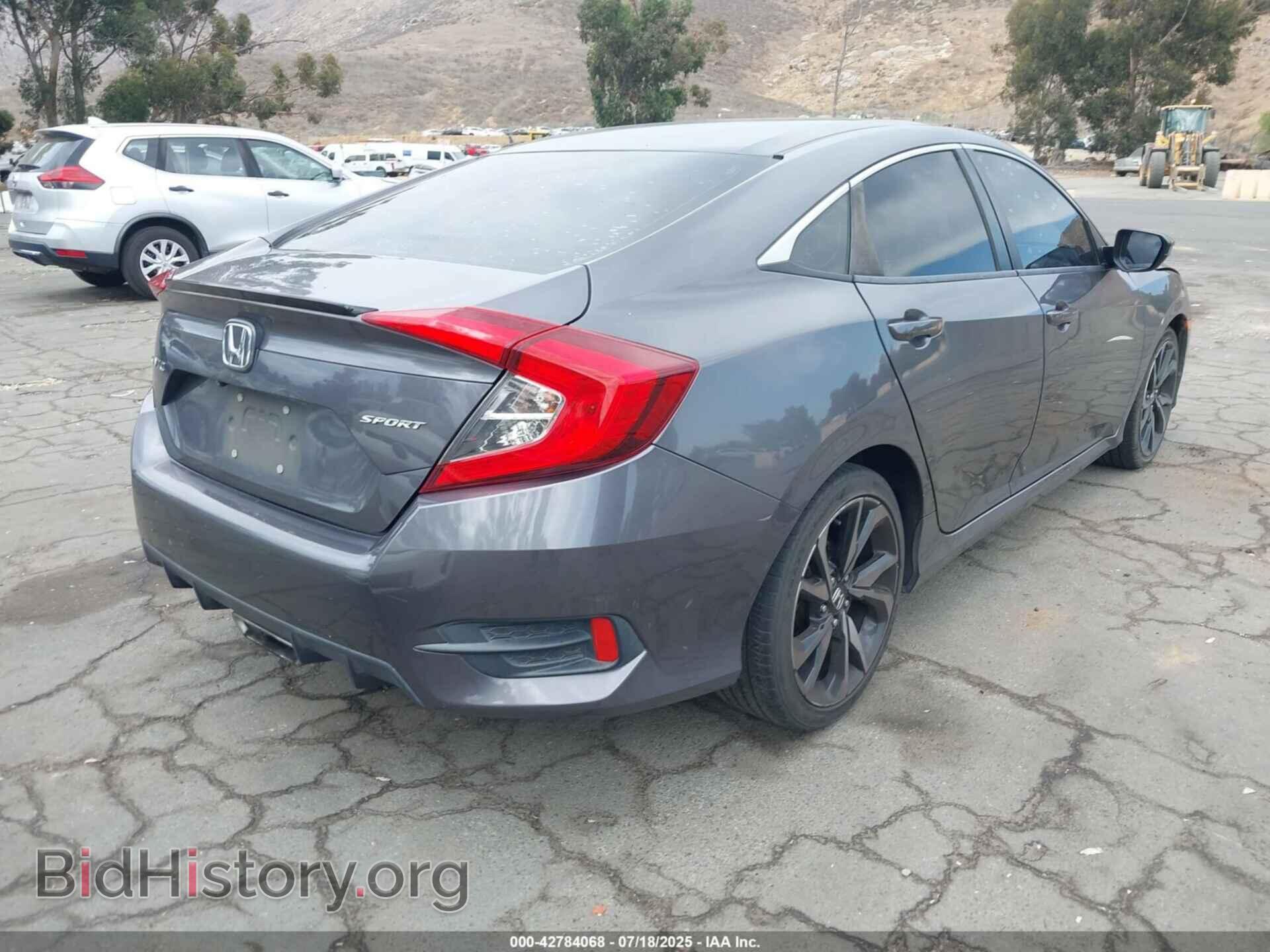 2019 HONDA CIVIC - VIN: 2HGFC2F8XKH557220 - Фото 4
