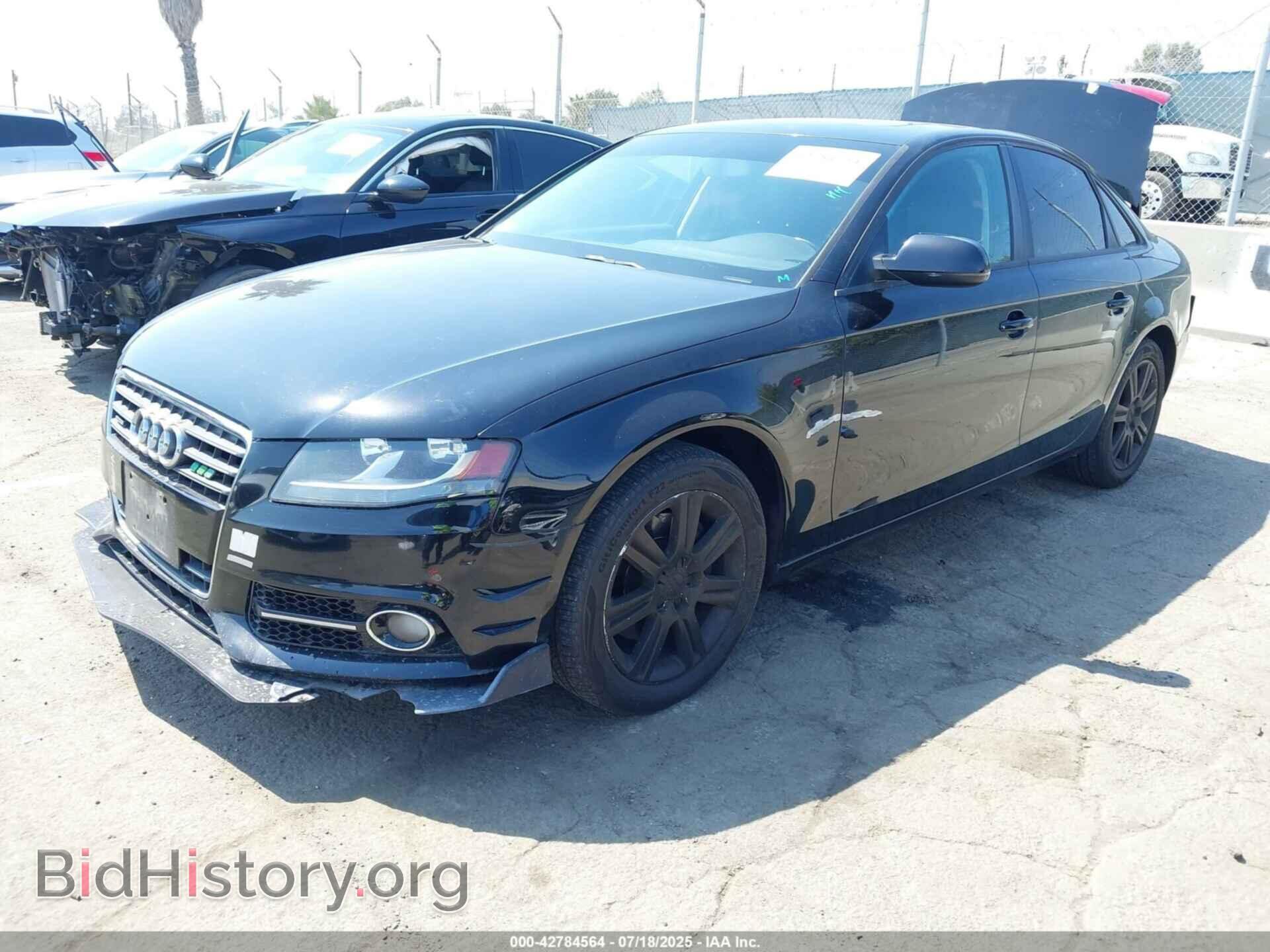 2012 AUDI A4 - VIN: WAUBFAFL1CN008143 - Фото 2