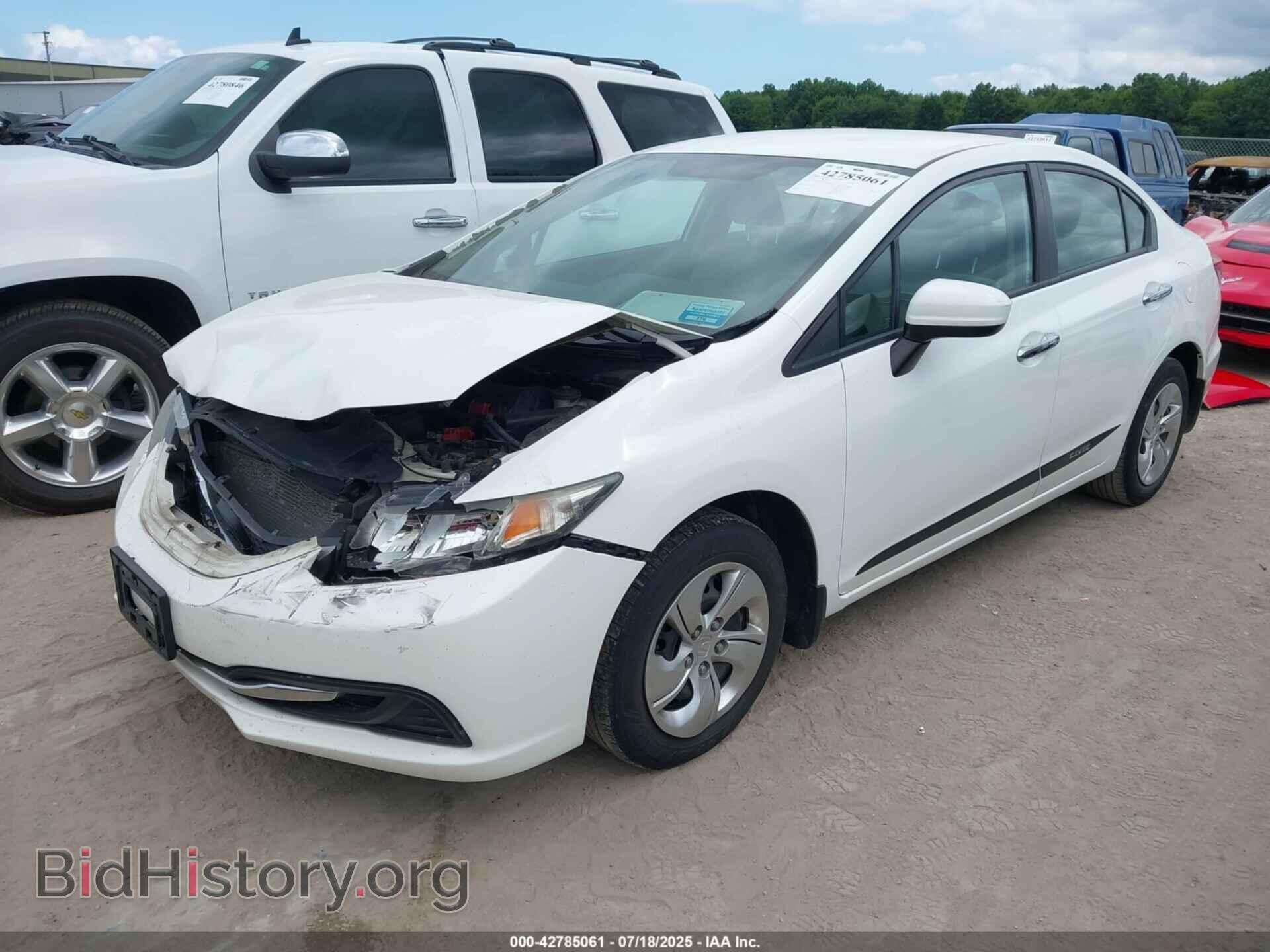 2014 HONDA CIVIC - VIN: 19XFB2F56EE001333 - Фото 2