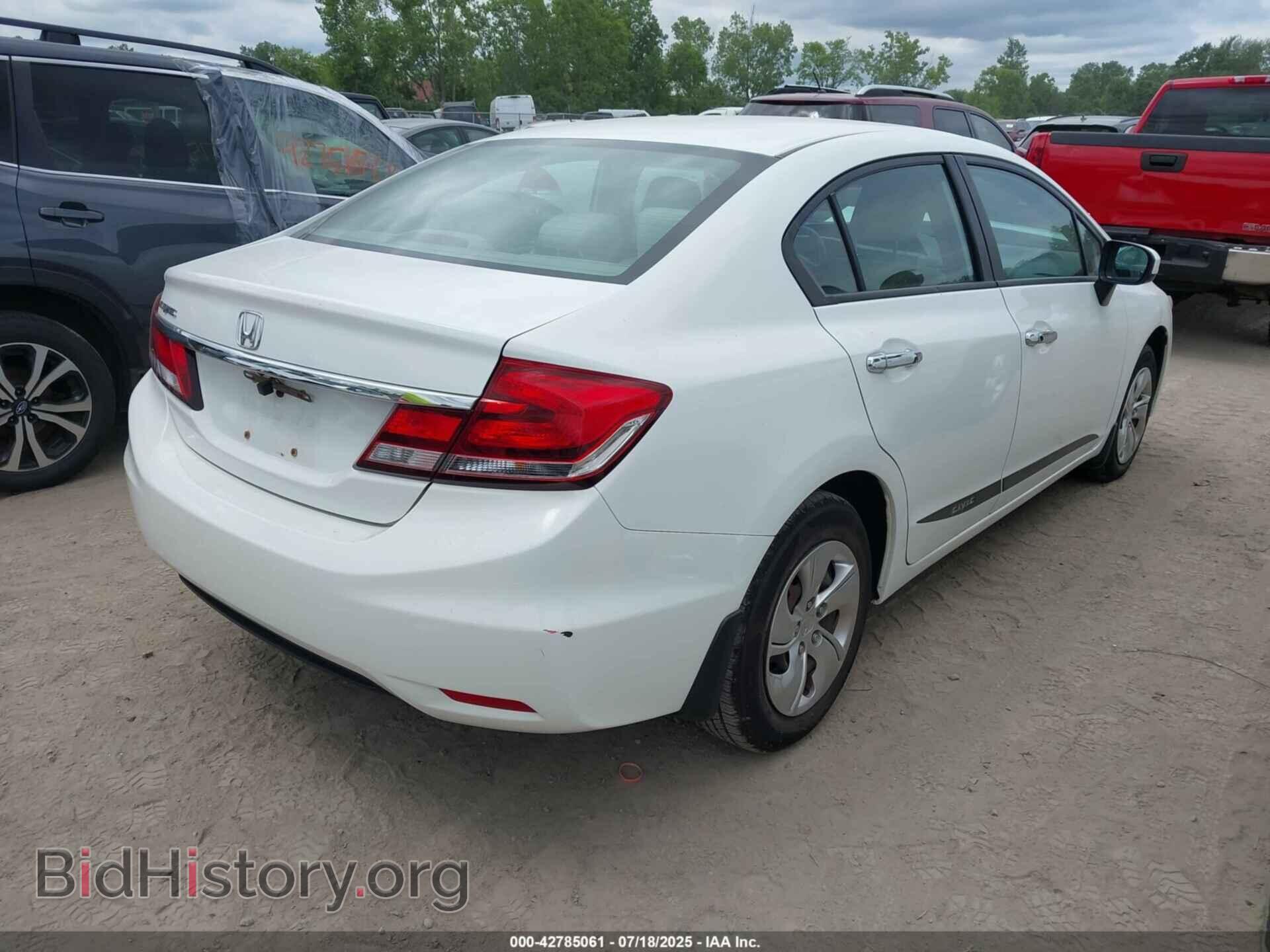 2014 HONDA CIVIC - VIN: 19XFB2F56EE001333 - Фото 4