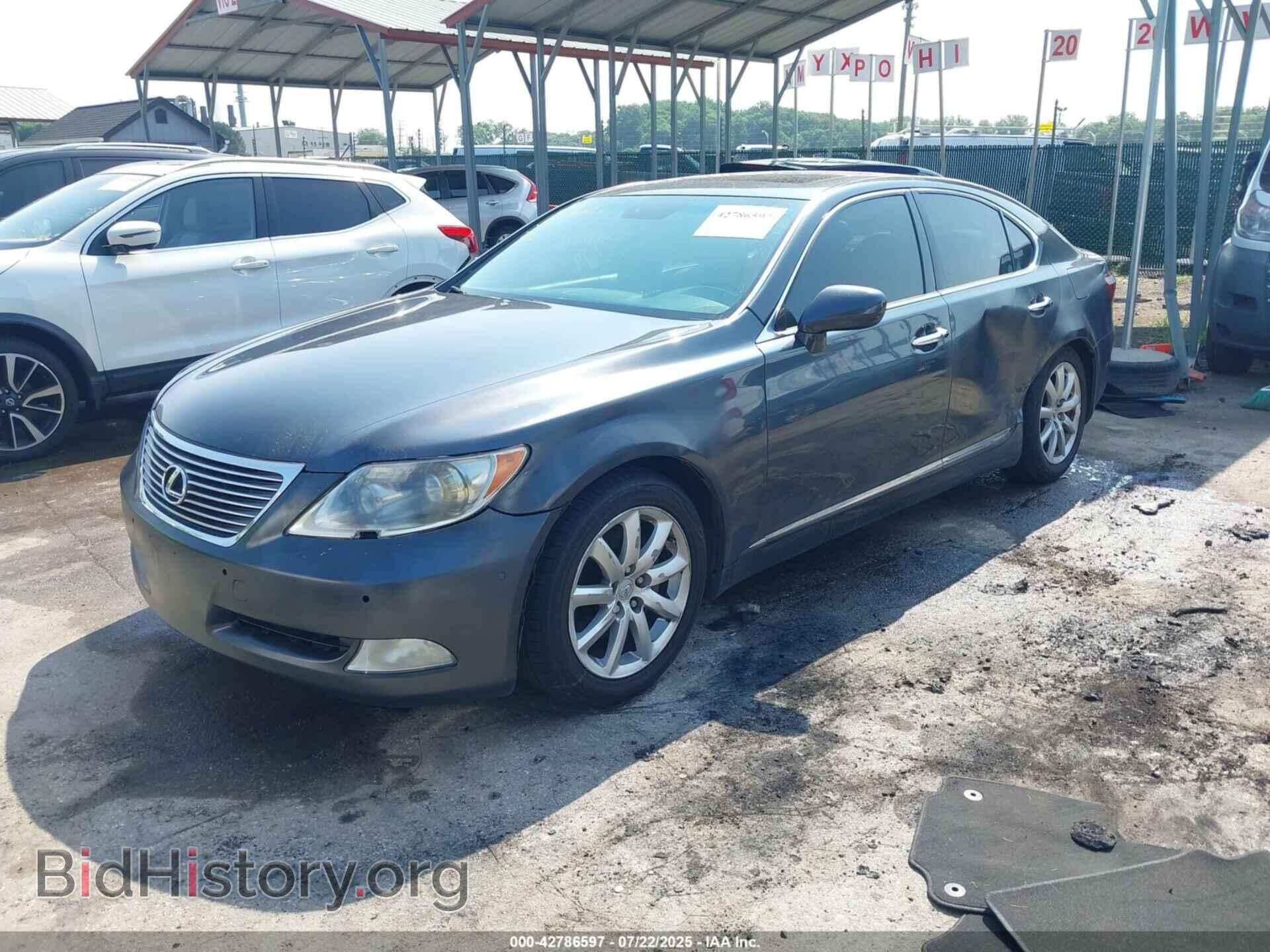 2007 LEXUS LS 460 - VIN: JTHBL46F575043666 - Фото 2