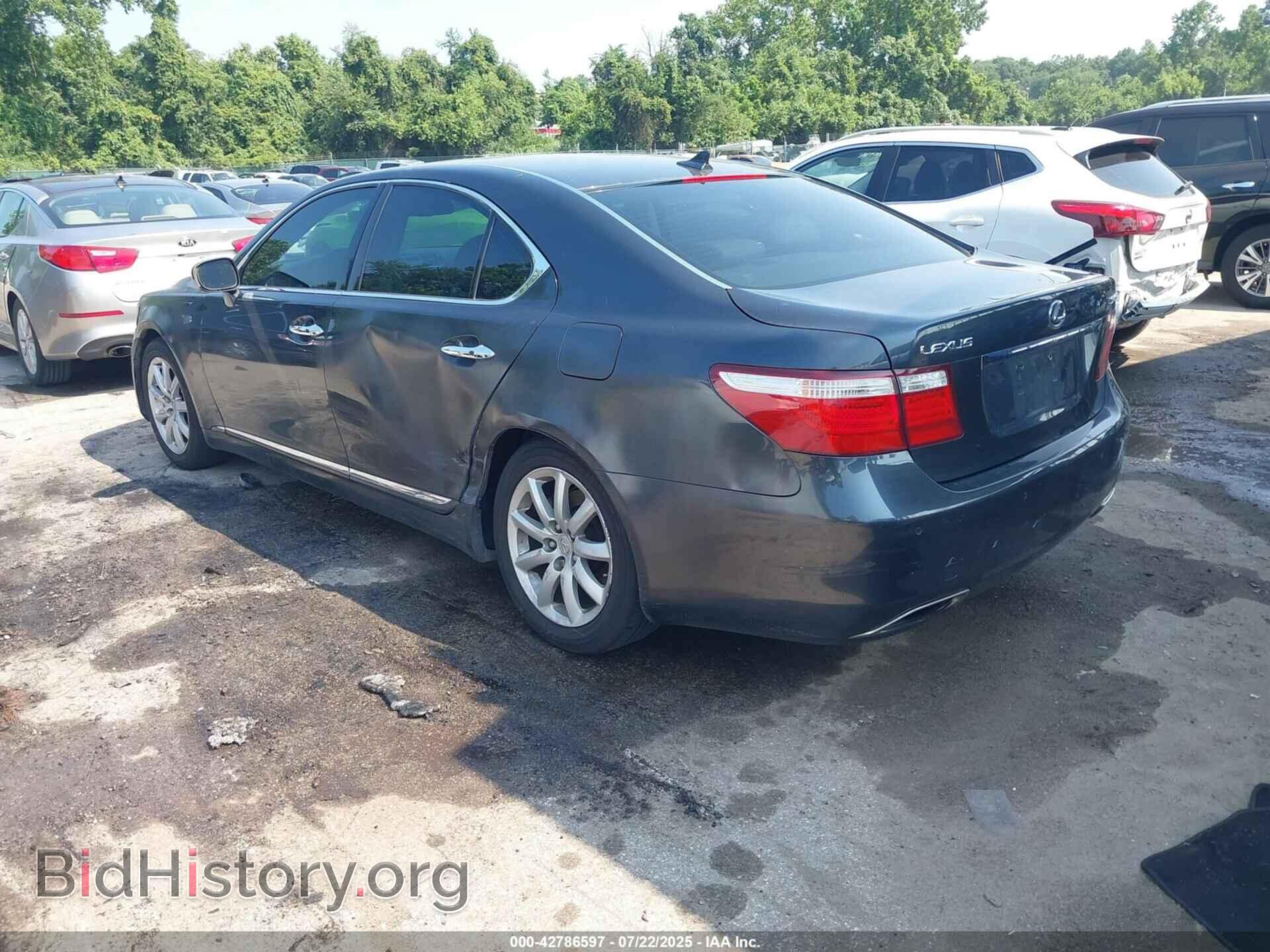2007 LEXUS LS 460 - VIN: JTHBL46F575043666 - Фото 3