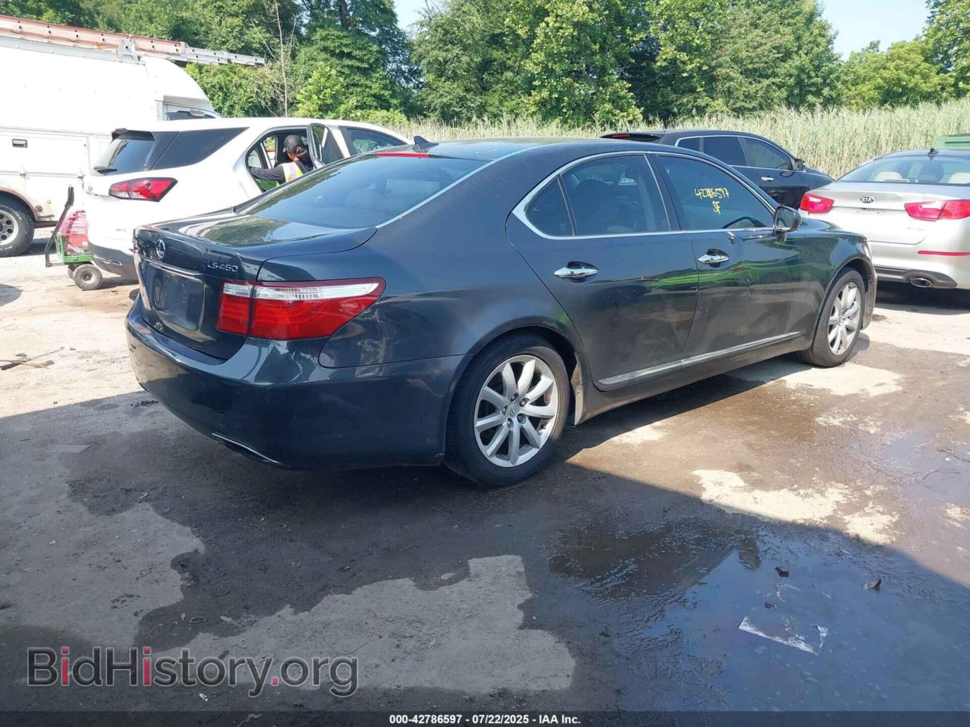 2007 LEXUS LS 460 - VIN: JTHBL46F575043666 - Фото 4