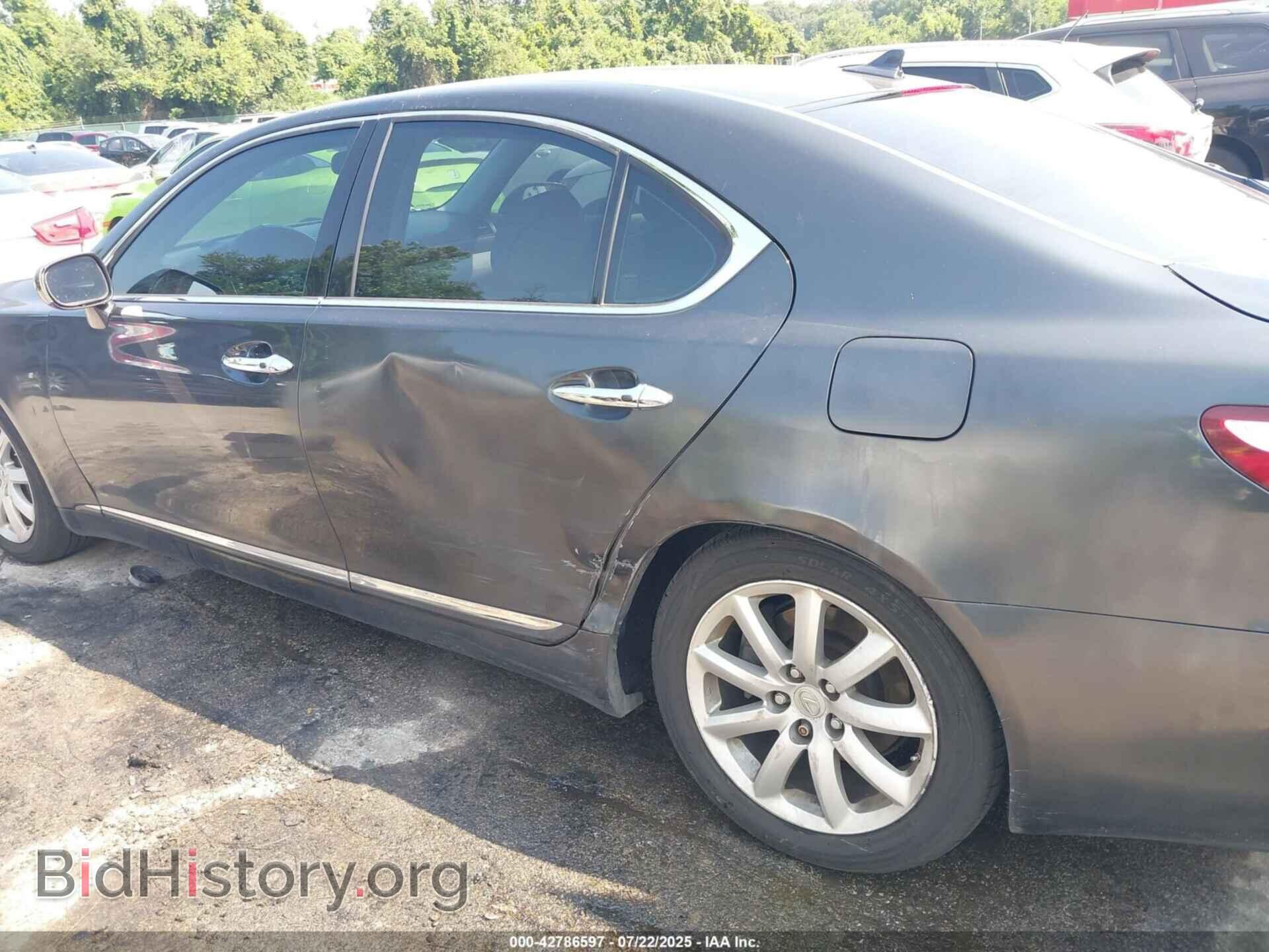 2007 LEXUS LS 460 - VIN: JTHBL46F575043666 - Фото 6