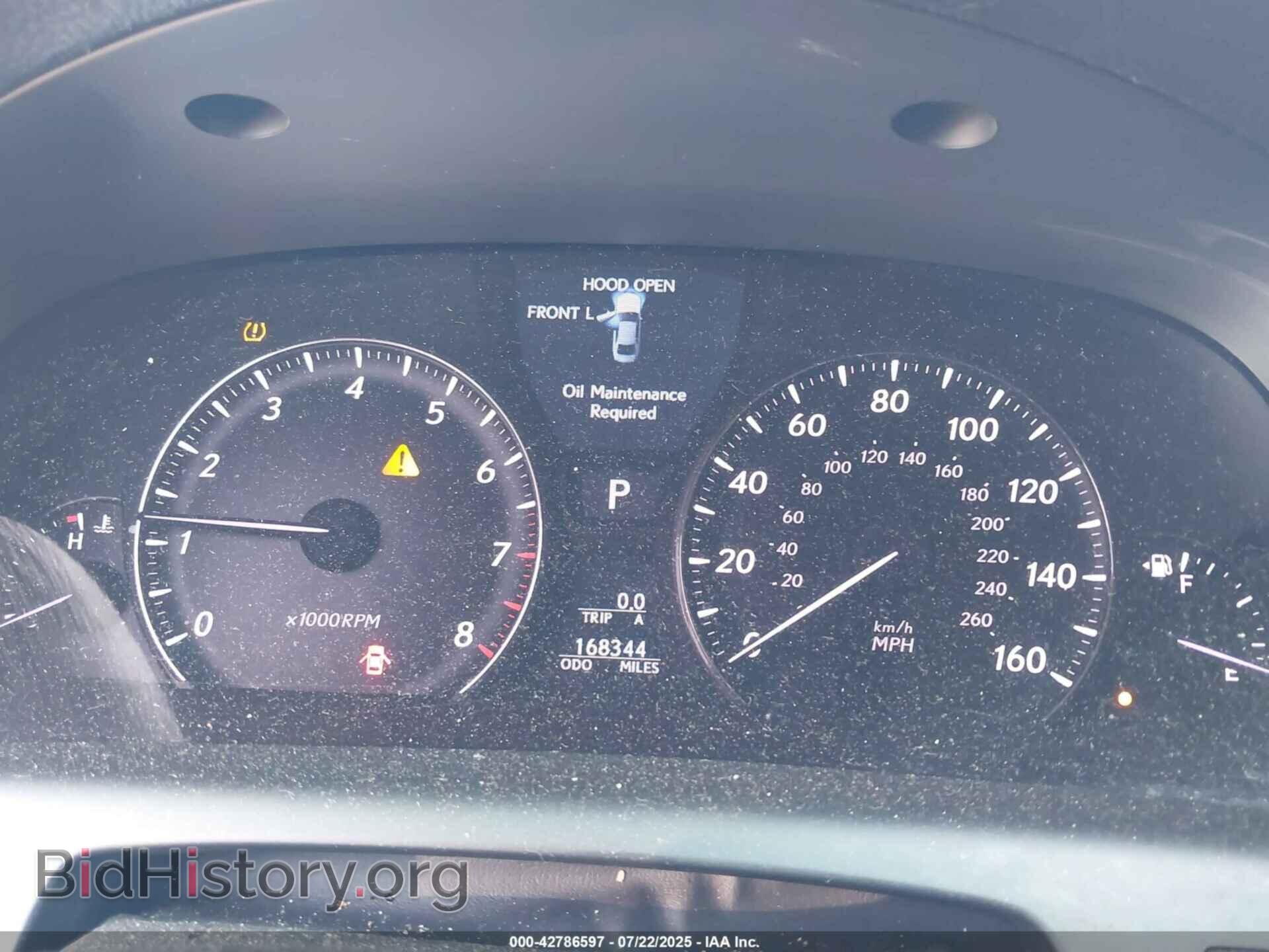 2007 LEXUS LS 460 - VIN: JTHBL46F575043666 - Фото 7
