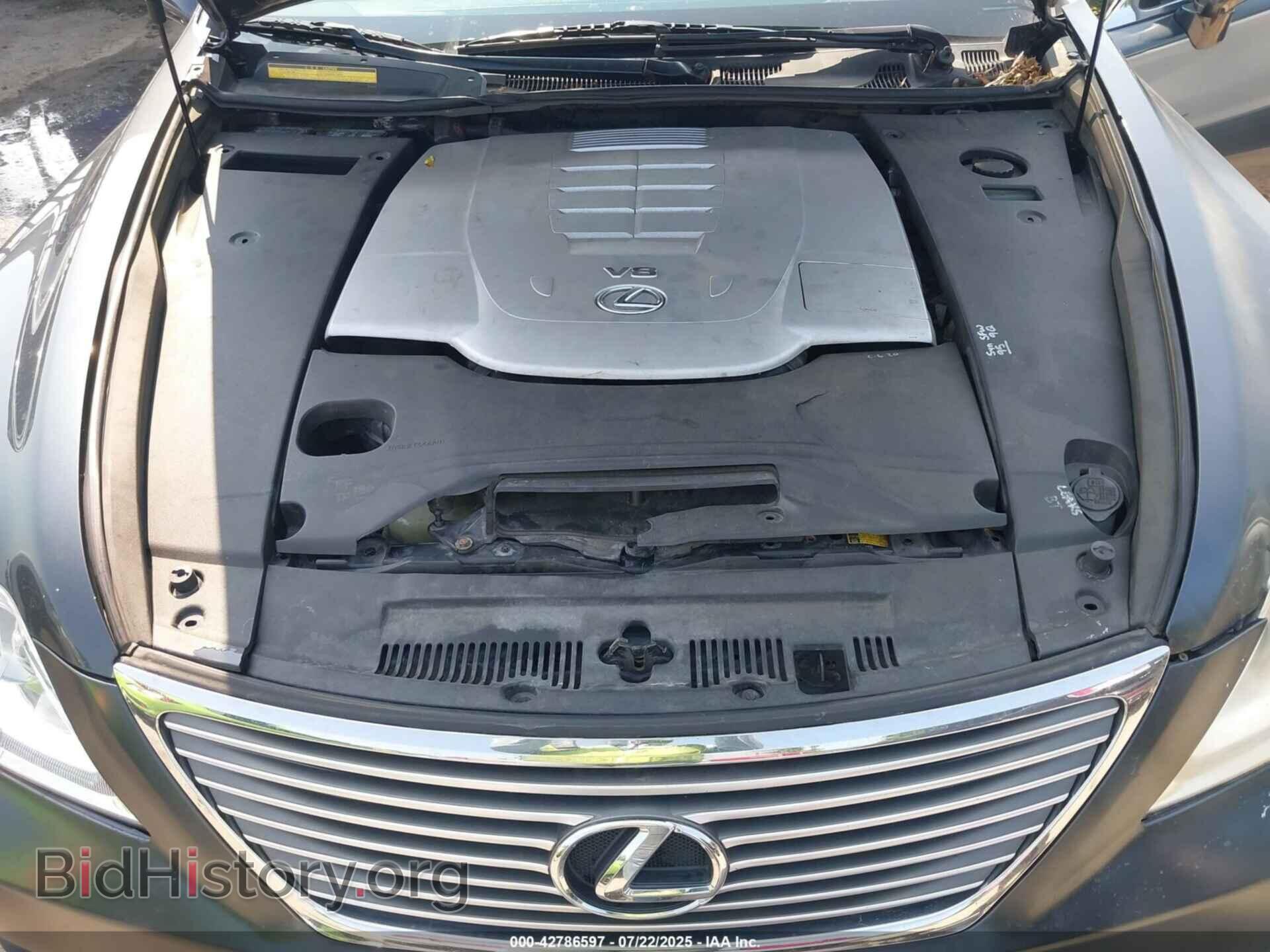 2007 LEXUS LS 460 - VIN: JTHBL46F575043666 - Фото 10