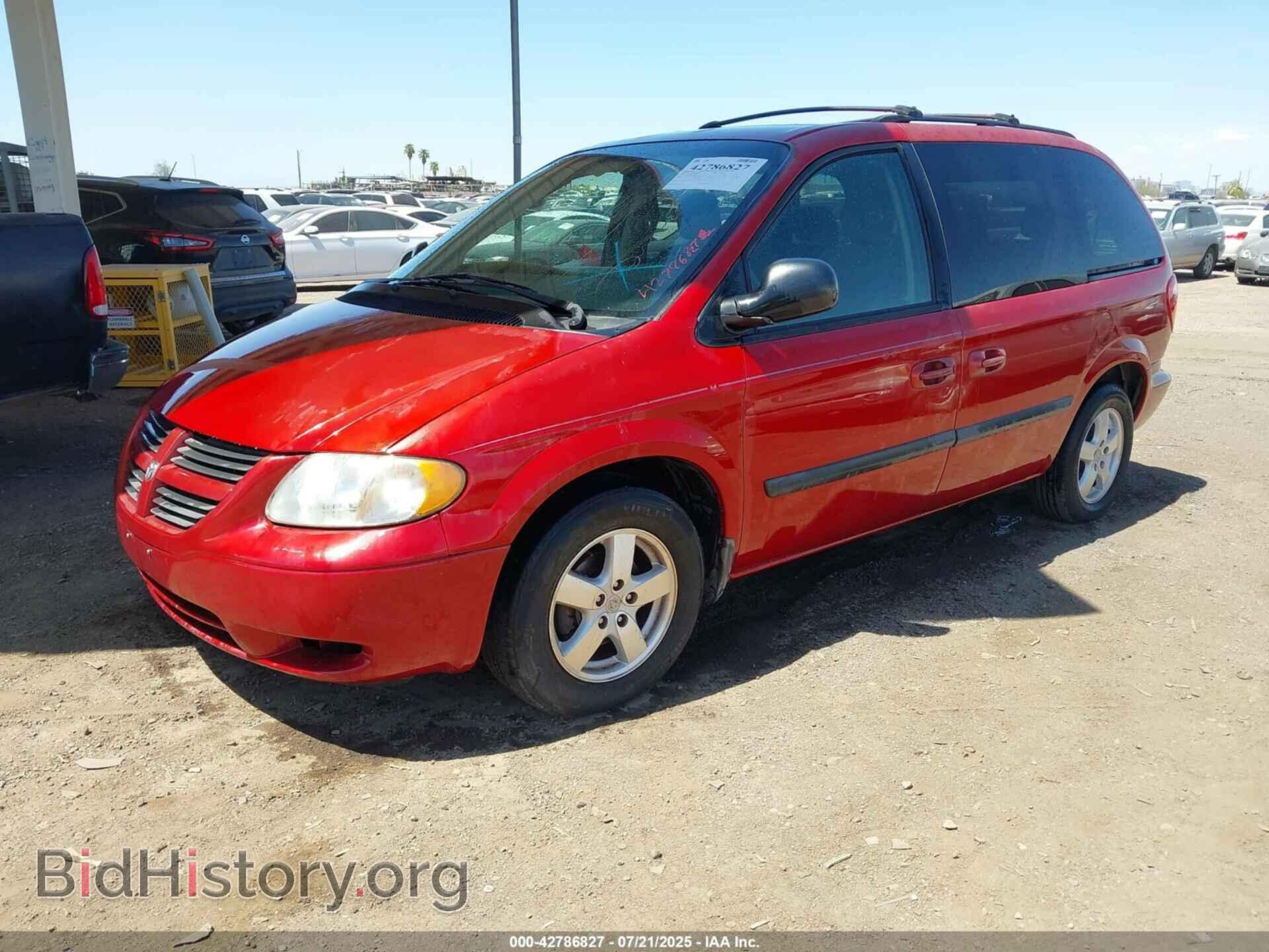 2007 DODGE CARAVAN - VIN: 1D4GP45R67B169465 - Фото 2